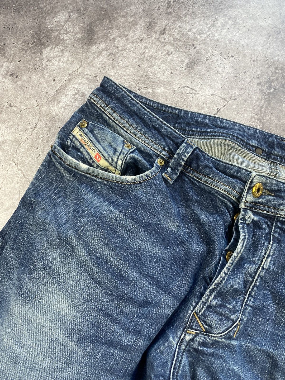 Diesel Vintage Diesel Junya Watanabe baggy japanesse denim jeans Size US 38 / EU 54 - 5 Thumbnail