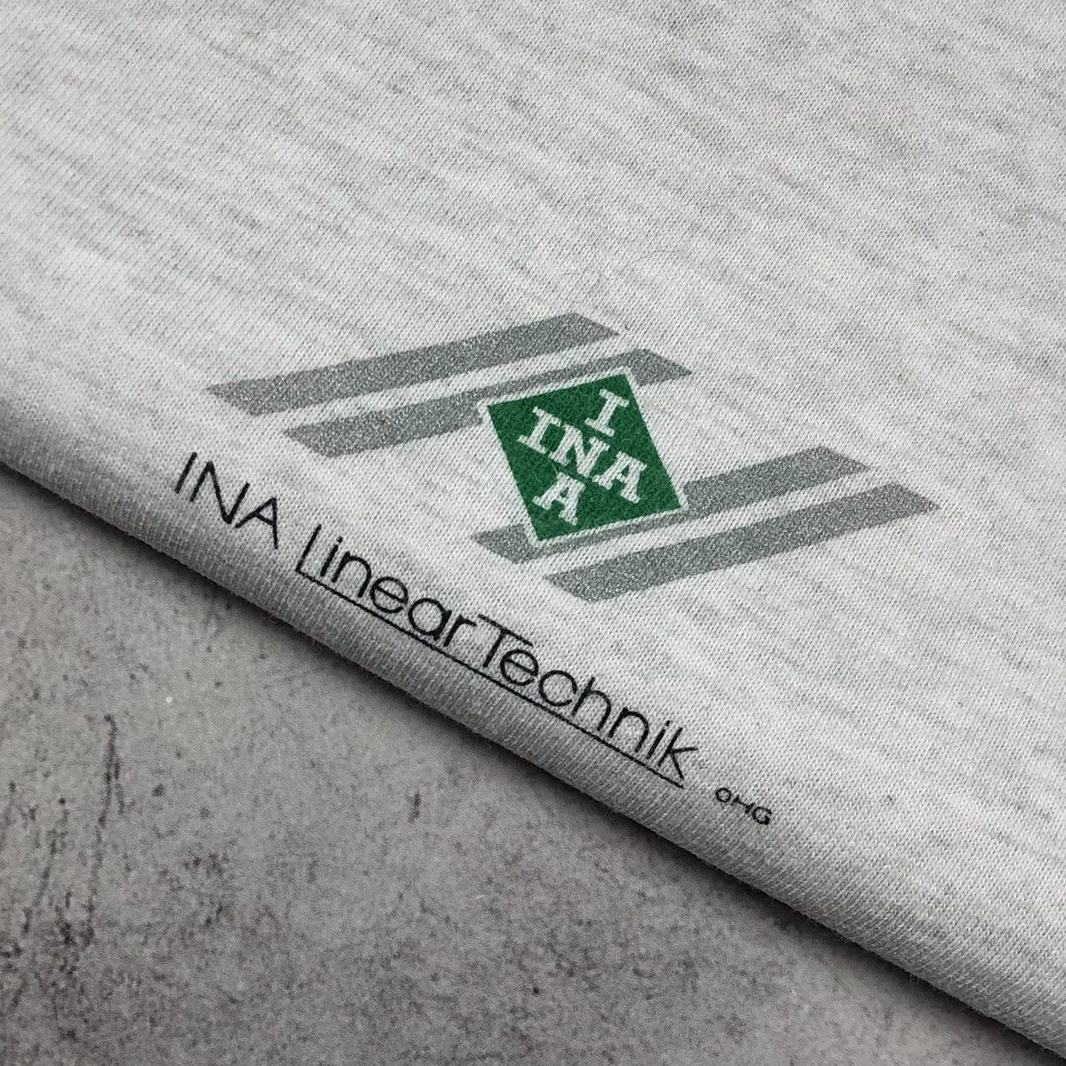 Vintage 90s INA Linear Technology Industrial Art Screen Stars Tee Size US M / EU 48-50 / 2 - 4 Thumbnail