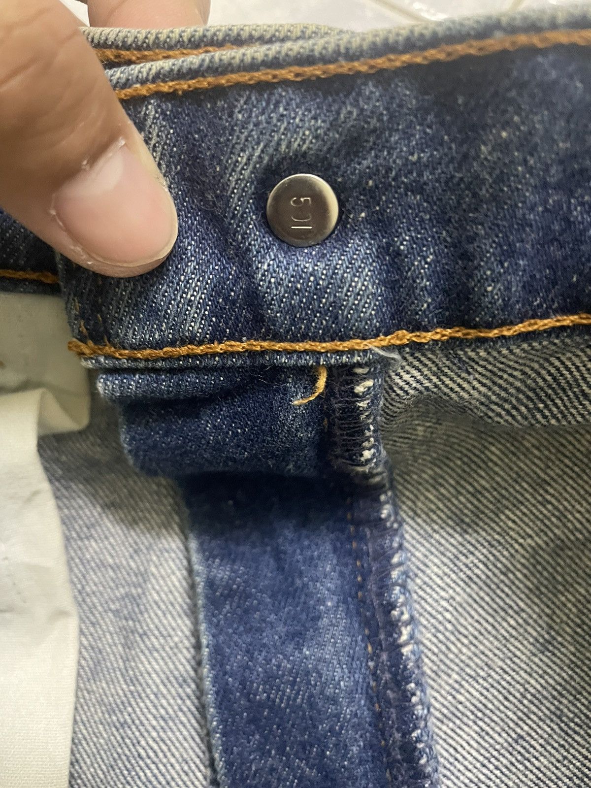 Levi's Vintage Levis 517 Denim Not Selvedge Size US 32 / EU 48 - 7 Thumbnail