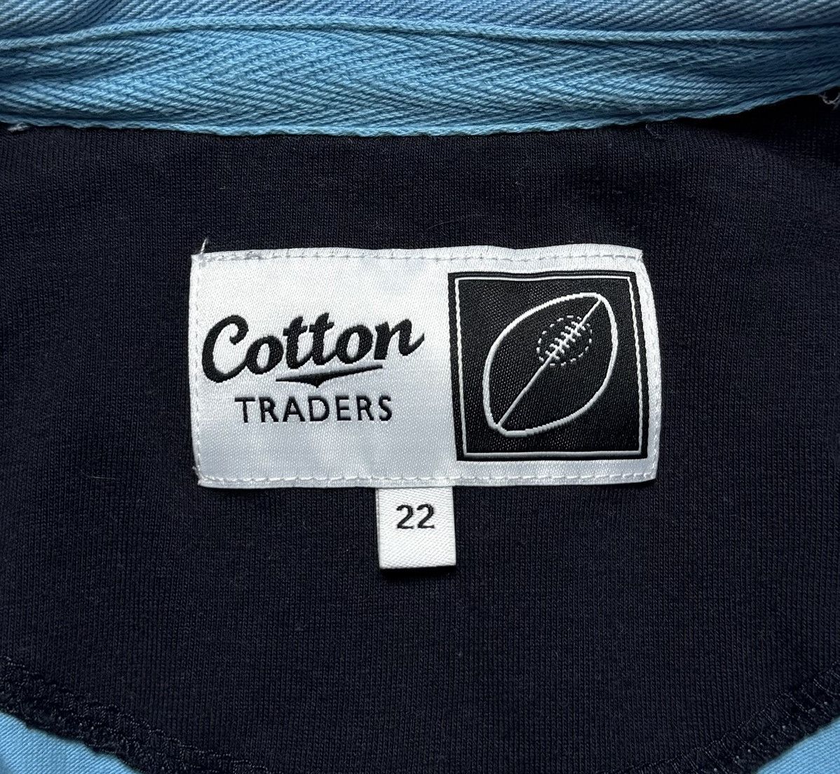 Cotton Traders Leicester Tigers Rugby Shirt Long Sleeve Cotton Traders Size US L / EU 52-54 / 3 - 10 Thumbnail