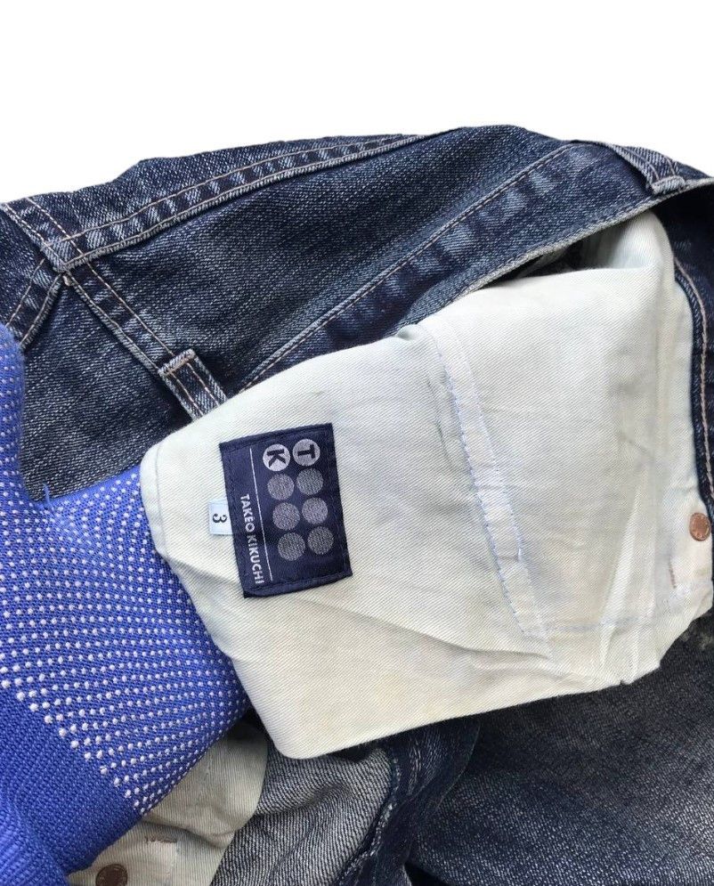 Takeo Kikuchi Vintage Takeo kikuchi Distressed denim japan Size US 30 / EU 46 - 8 Thumbnail