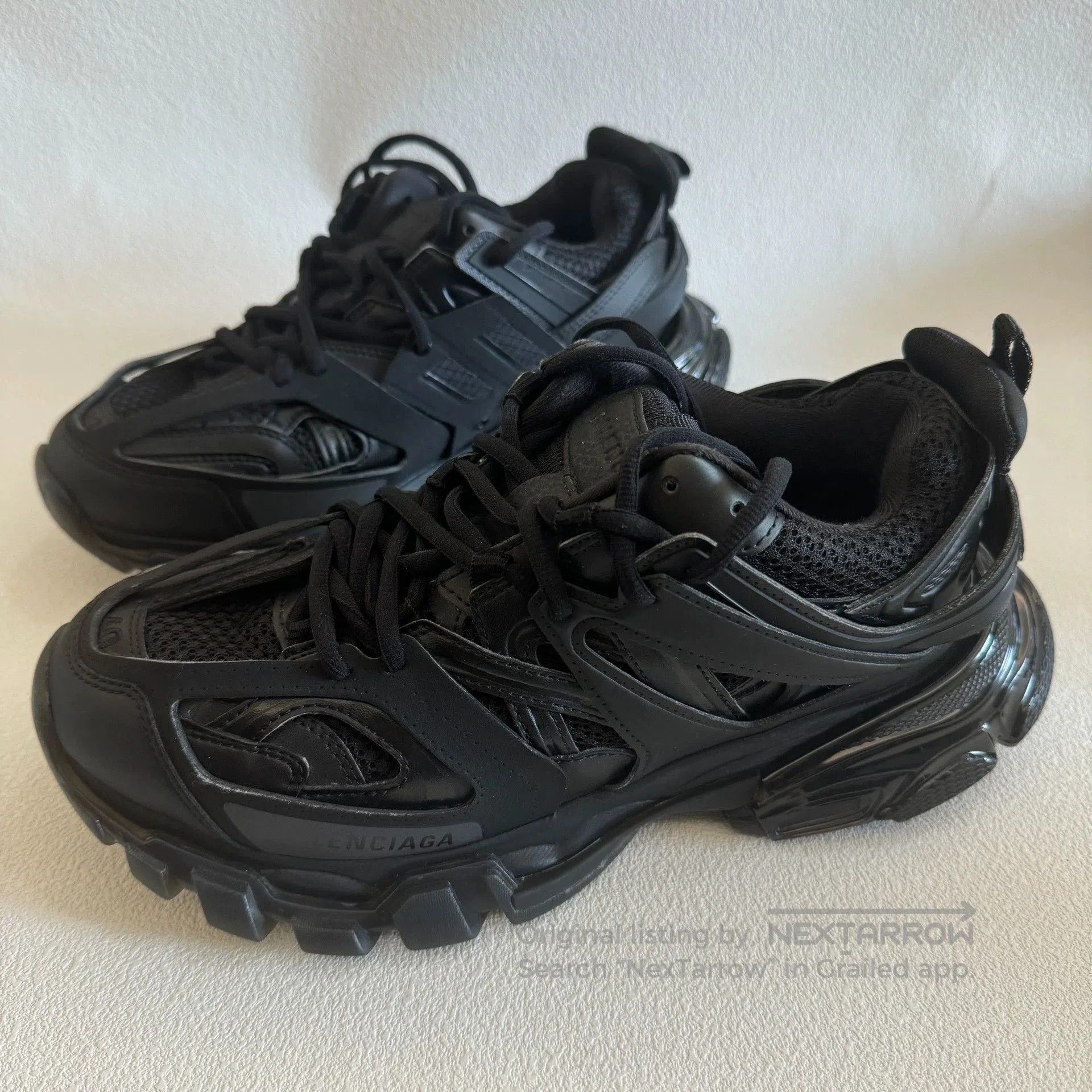 Balenciaga balenciaga track black dad sneakers size 40. Size US 7 / EU 40 - 1 Thumbnail