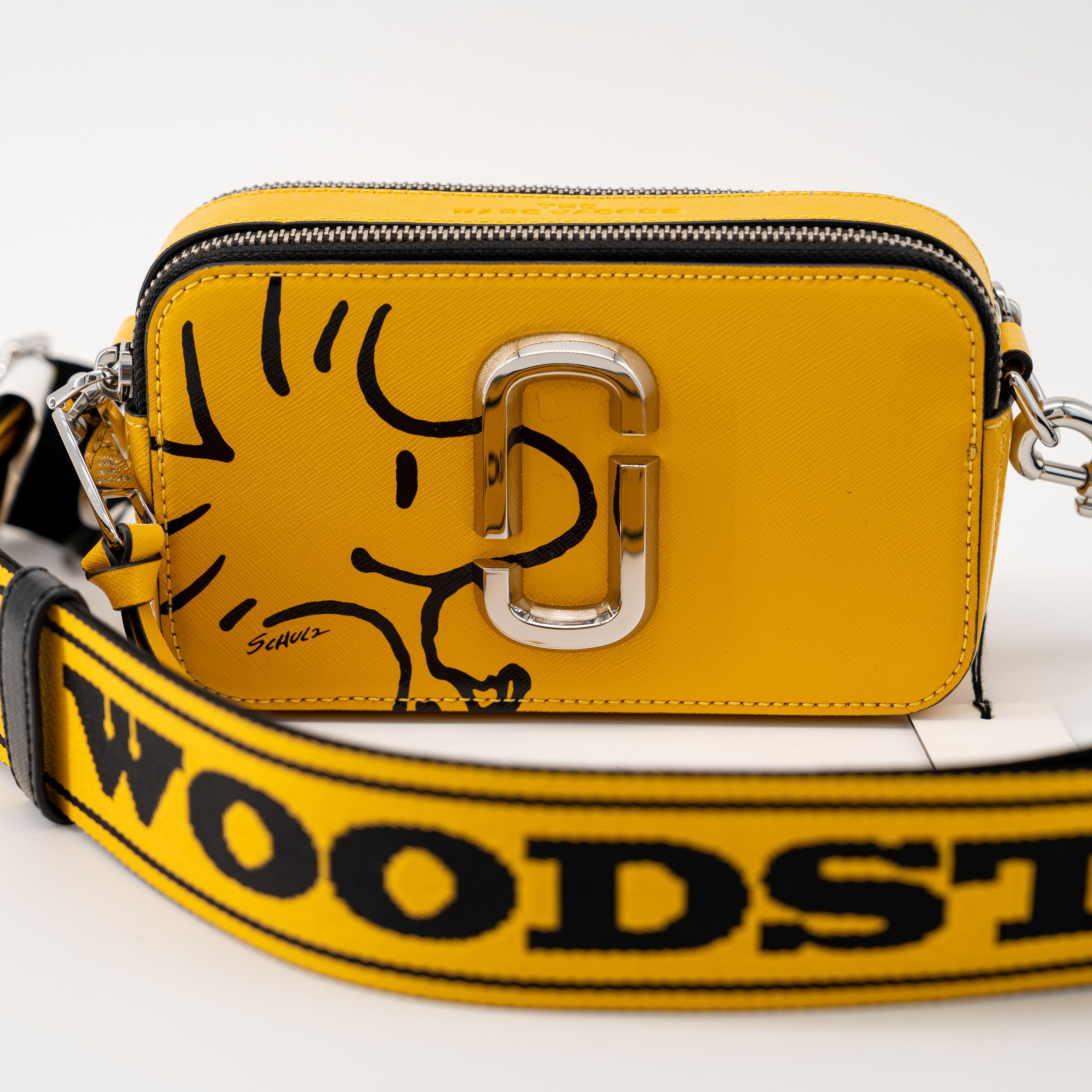 Marc Jacobs Snapshot Peanuts Camera Bag Yellow Woodstock, Women's