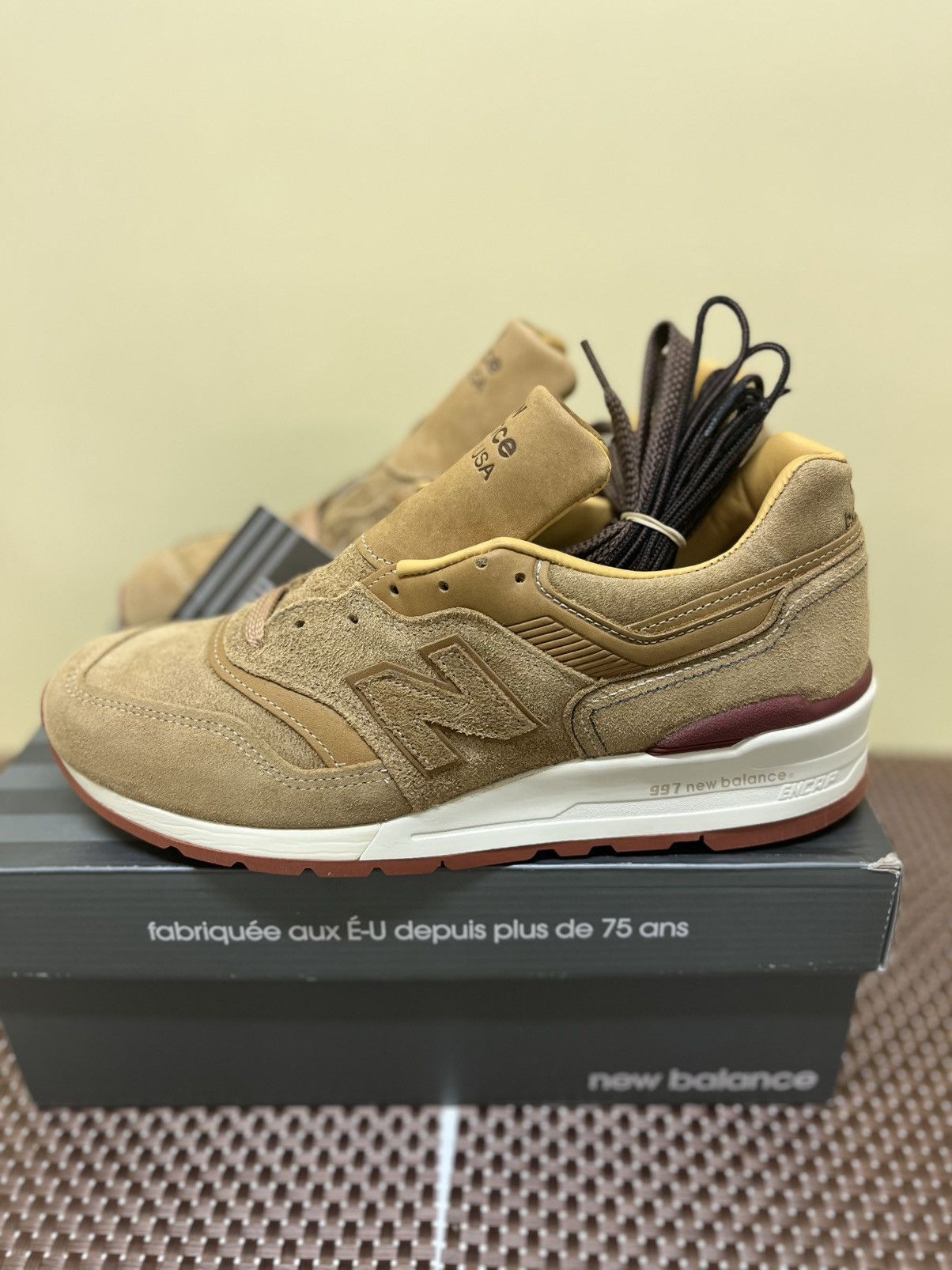 New Balance New balance 997 x red wing Size US 10 / EU 43 - 3 Thumbnail
