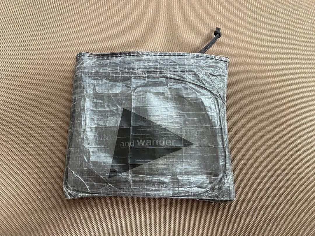 And Wander Logo Cuben Fiber Wallet | Grailed