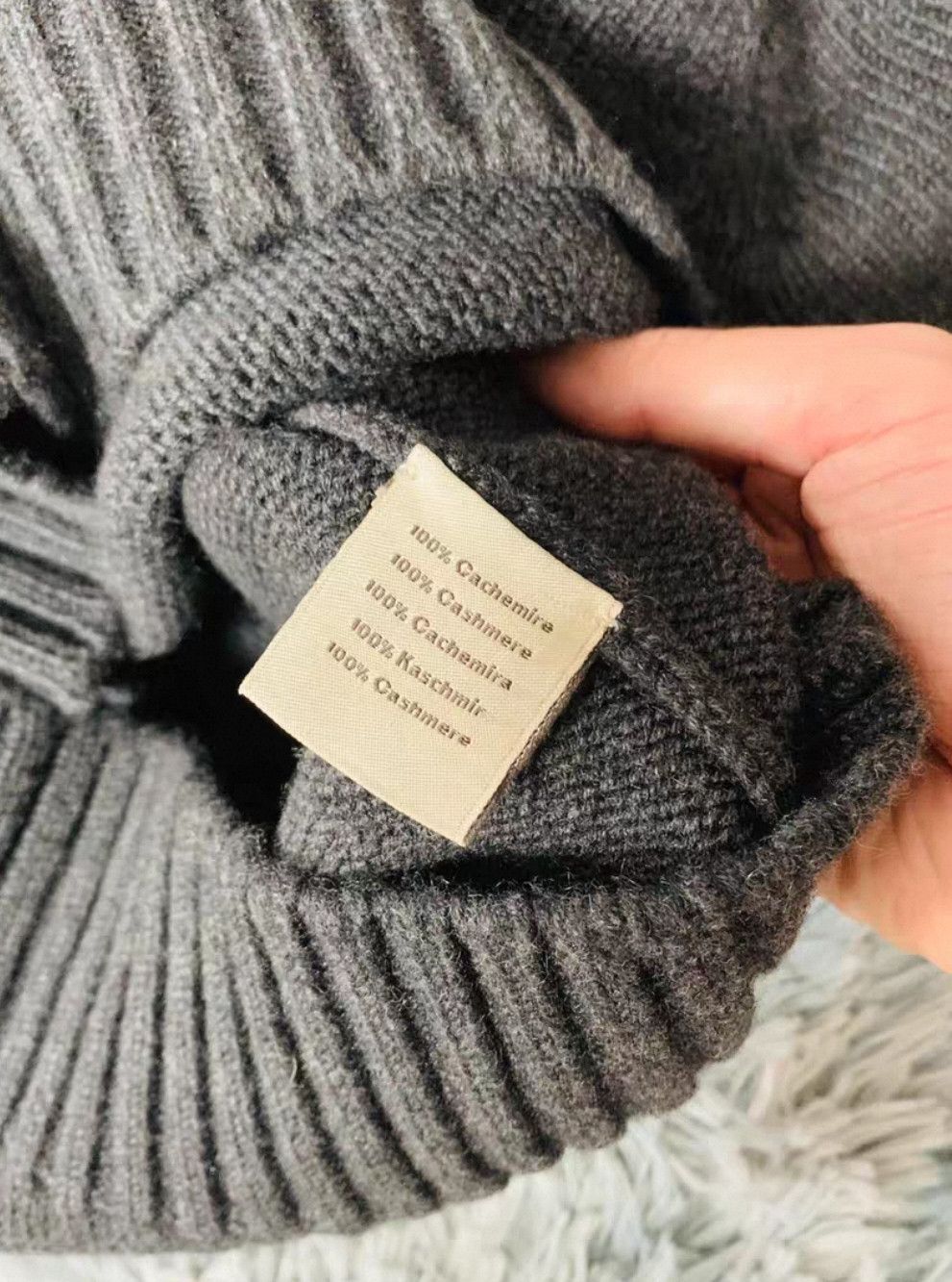Hermes Hermes Detachable Collar Cashmere Knit Top Size US L / EU 52-54 / 3 - 3 Thumbnail