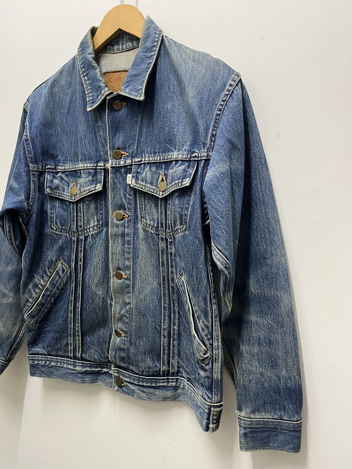 Japanese Brand Vintage 80s 90s Rugged IceFire Japan Trucker Denim Jacket S Size US S / EU 44-46 / 1 - 3 Thumbnail