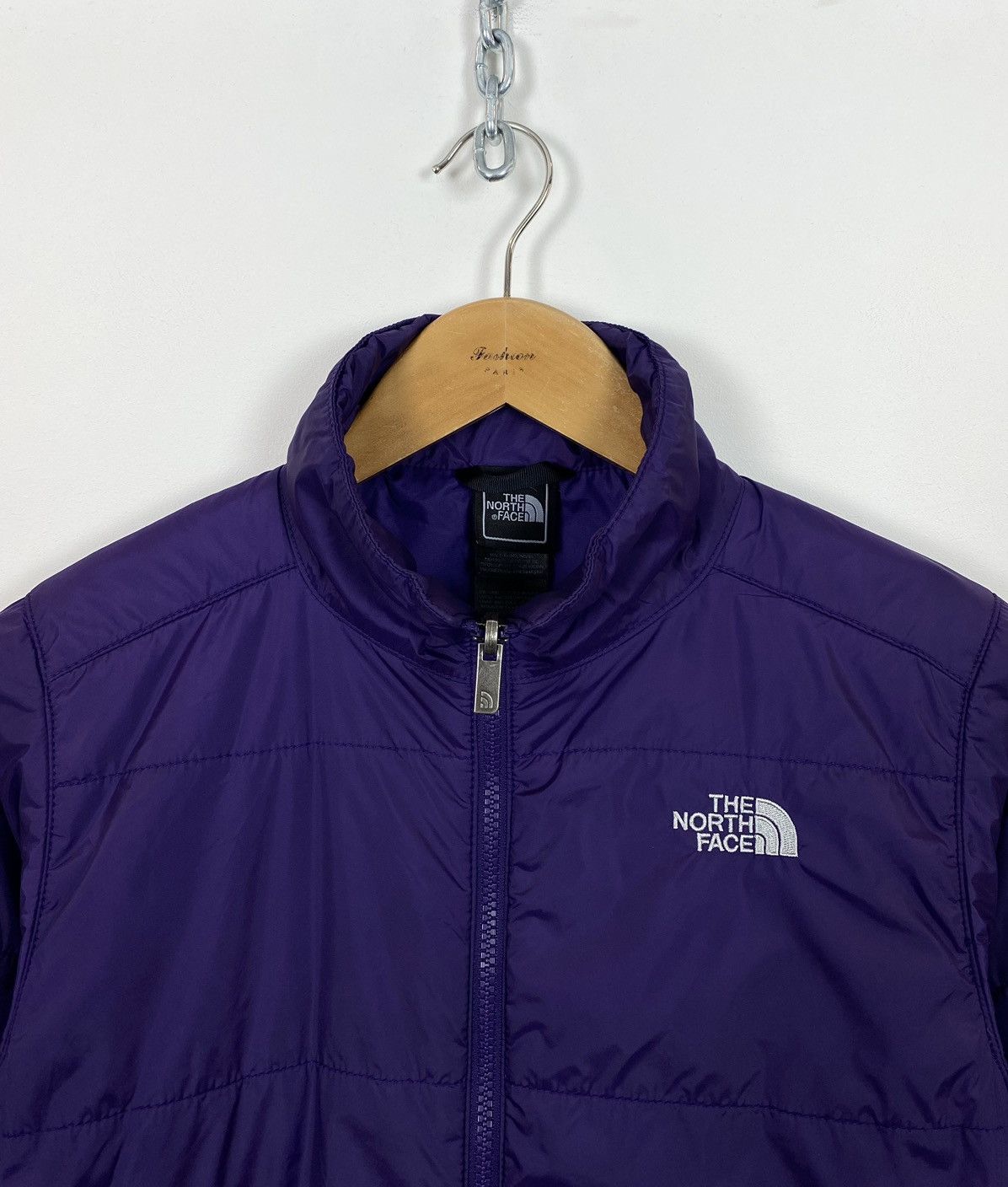 The North Face The North Face Quilted lined Jacket Womens S Purple Full Zip Size S / US 4 / IT 40 - 2 Thumbnail