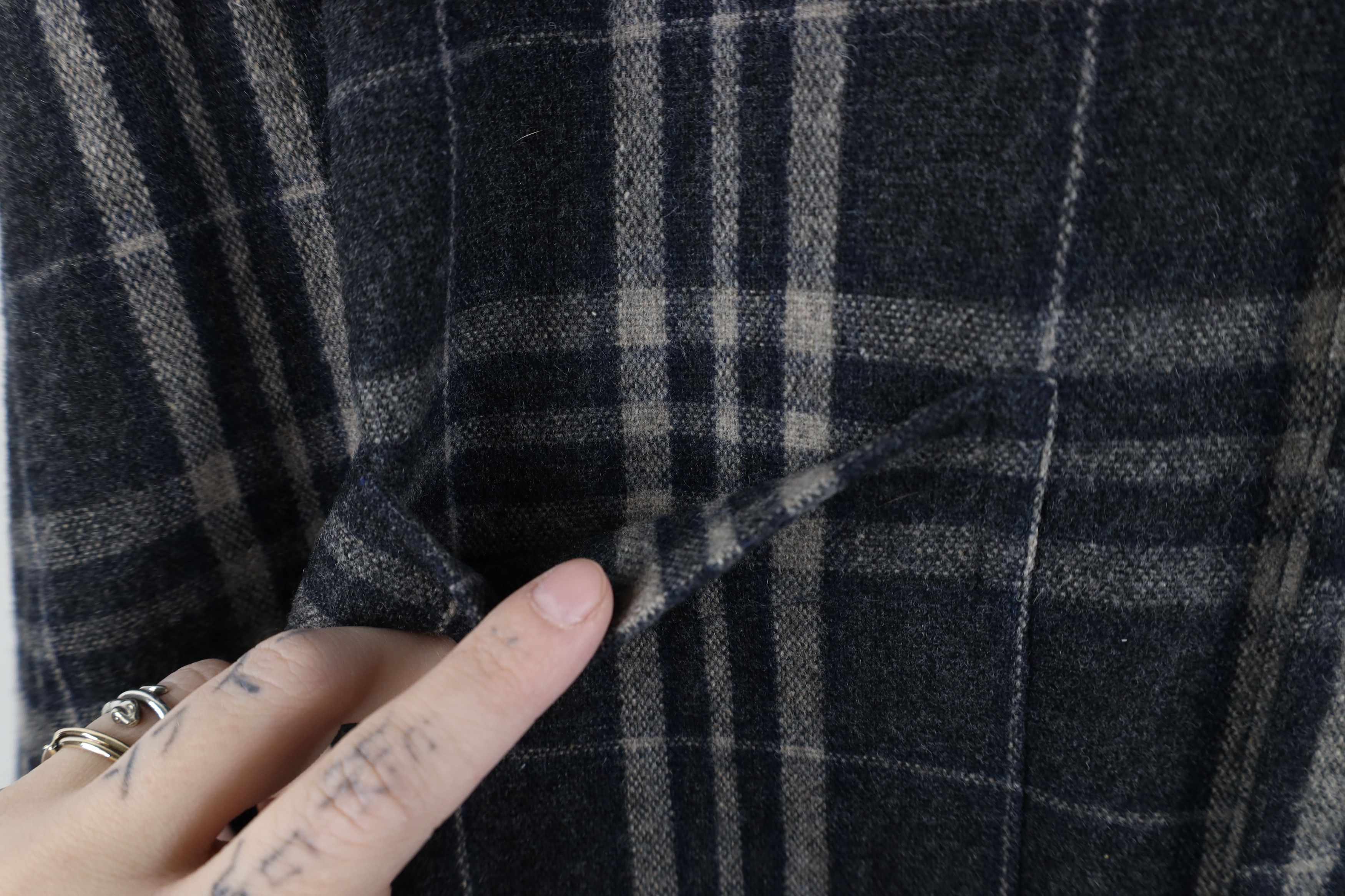 Vintage Vintage 90s Streetwear Knit Baggy Collared Button Shirt Size US L / EU 52-54 / 3 - 6 Thumbnail