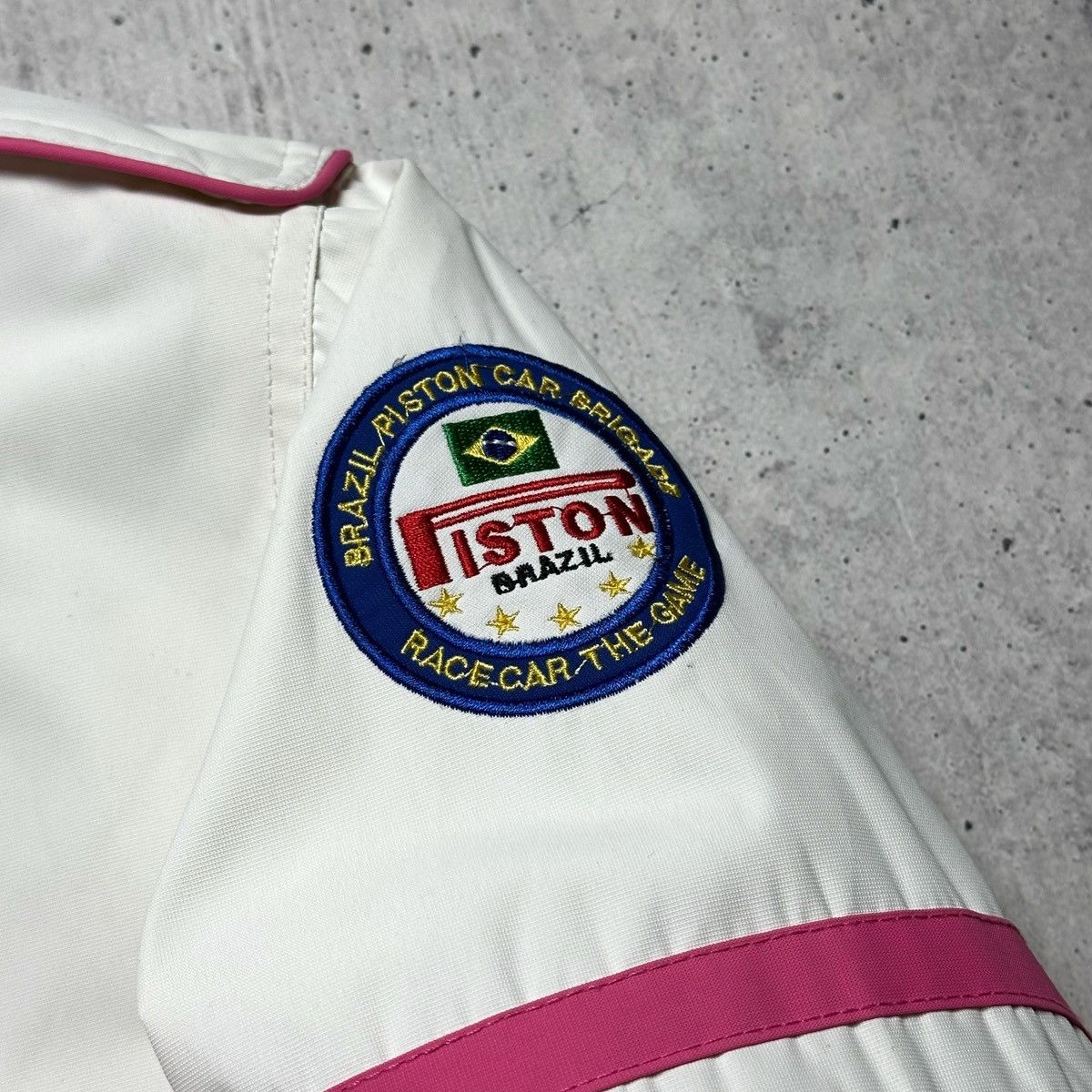 Vintage Vintage Sanprit Racing Jacket Piston Race Car The Game Size US S / EU 44-46 / 1 - 7 Thumbnail