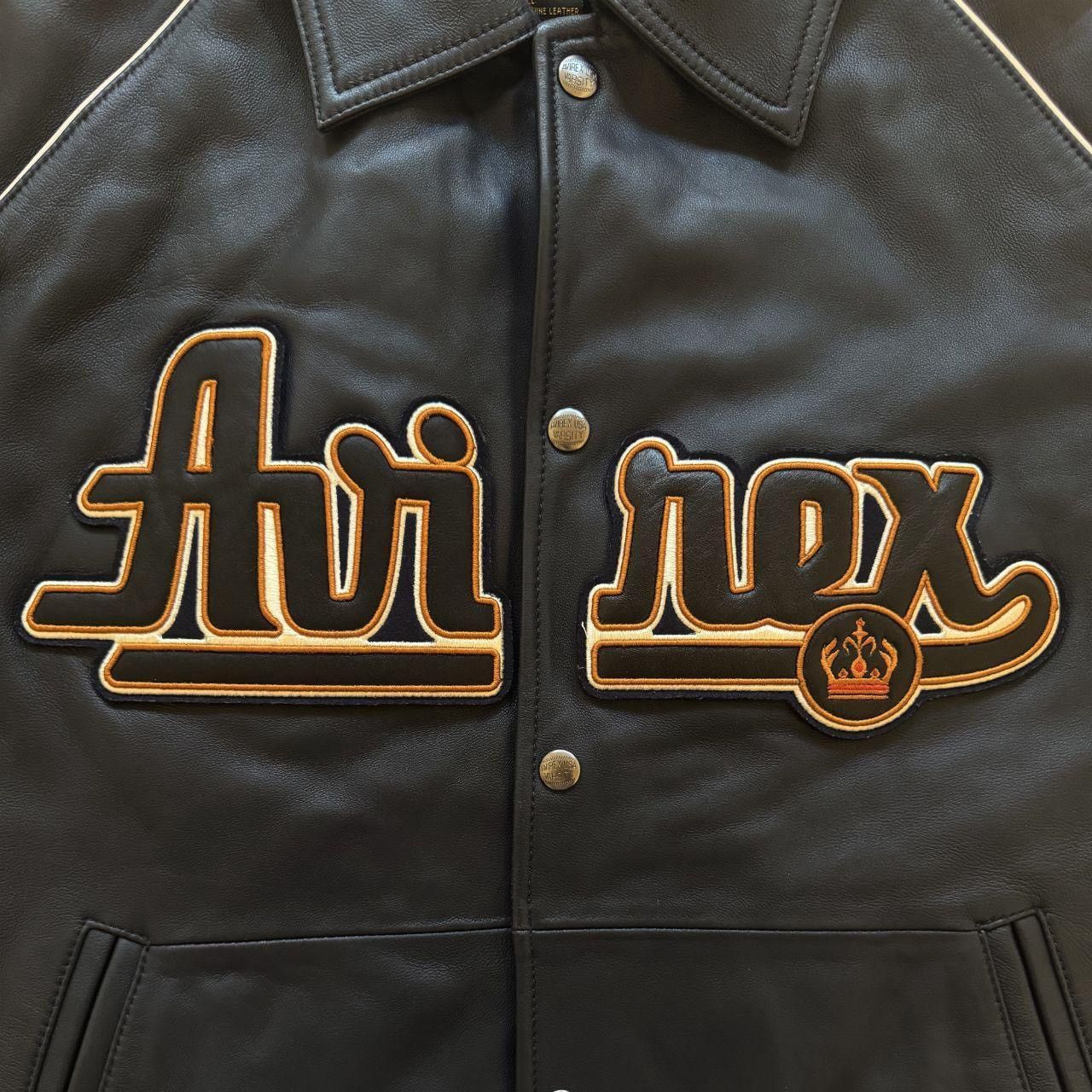 Avirex Avirex Leather Varsity Jacket Size US XL / EU 56 / 4 - 3 Thumbnail