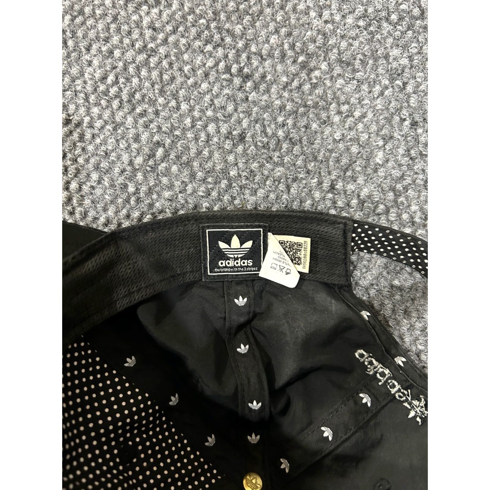 Adidas Adidas Hat Cap Mens One Size Black Adjustable Trefoil Logo Casual Streetwear Twill Baseball Cap Rainbow Theme Size ONE SIZE - 7 Thumbnail