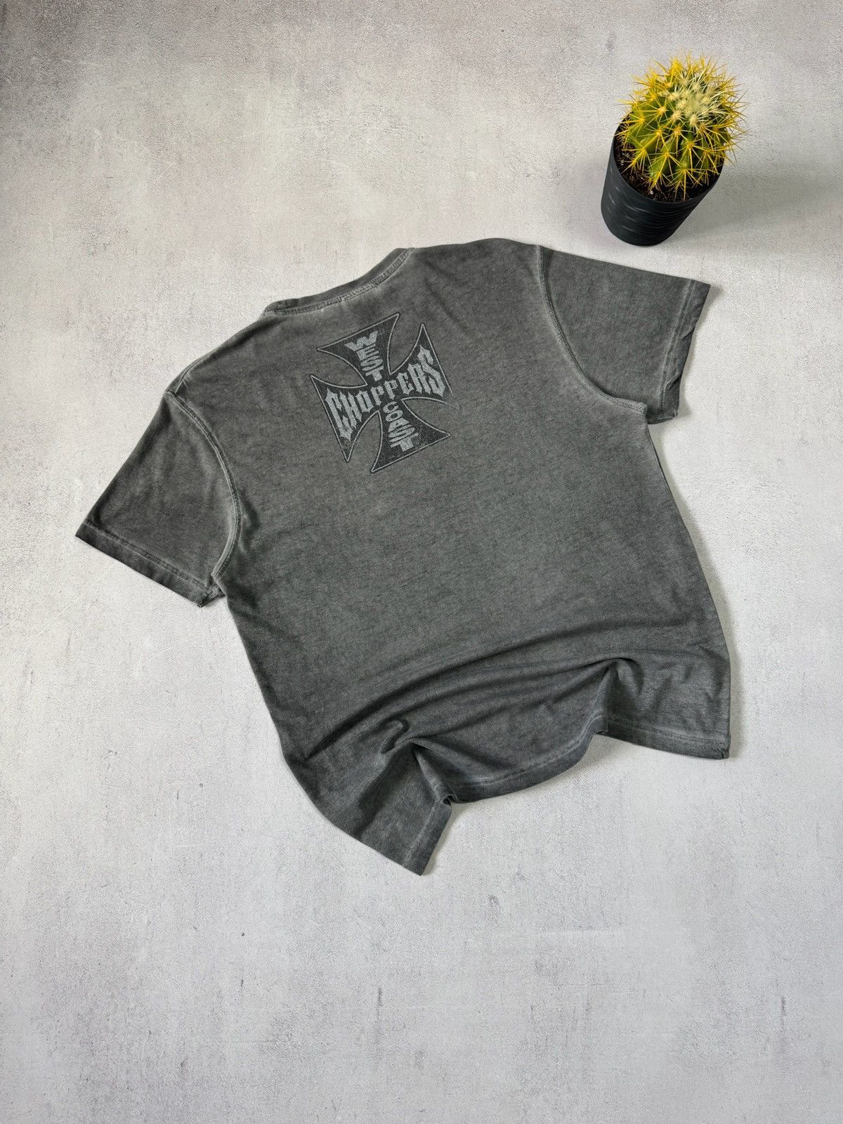 Vintage × West Coast Choppers Vintage 90s West Coast Choppers T Shirt Tee Skull Rare Y2K Size US M / EU 48-50 / 2 - 10 Thumbnail