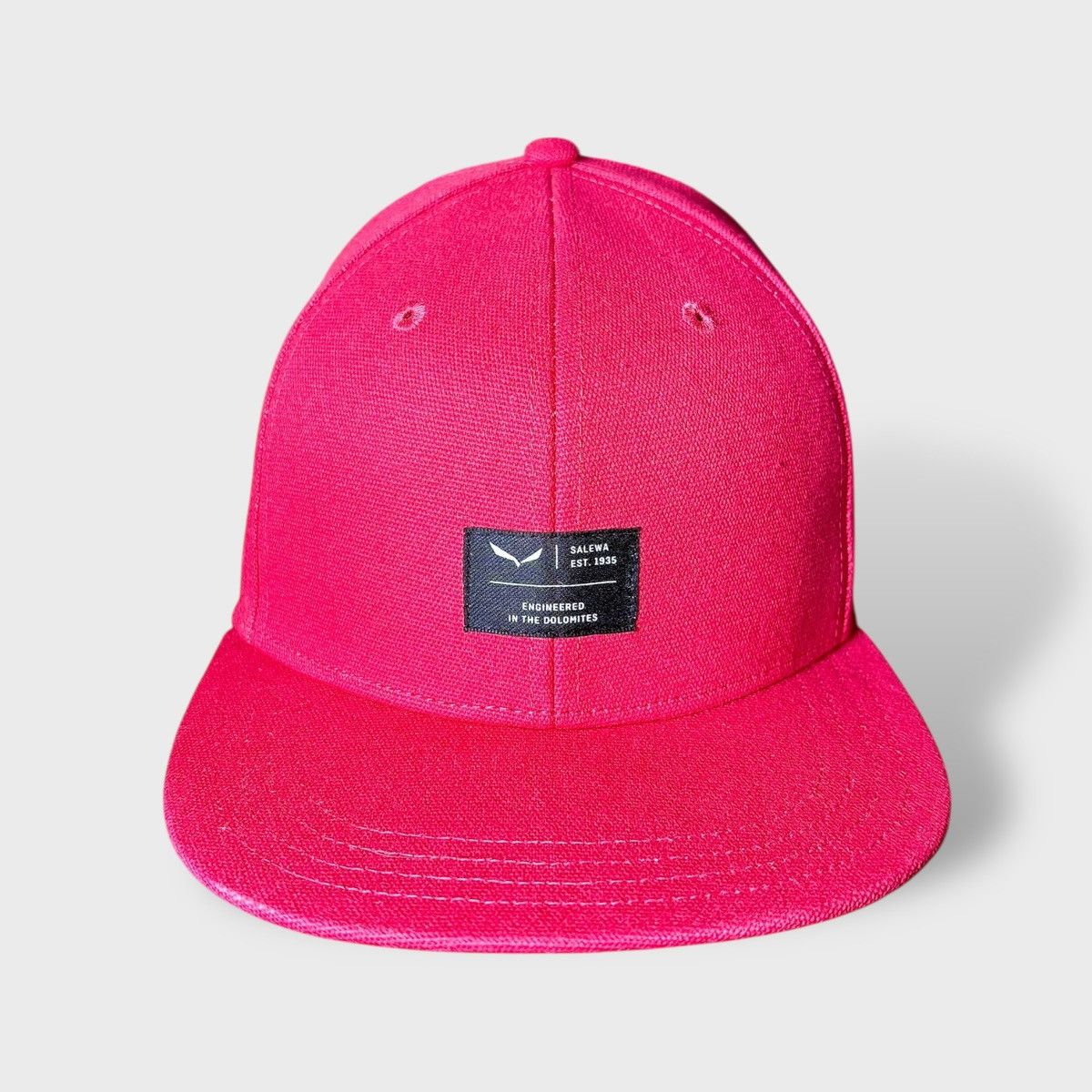 SALEWA Salewa Men’s Puez Canvas Flat Baseball Rose Red Hat Sz OS Size ONE SIZE - 2 Thumbnail