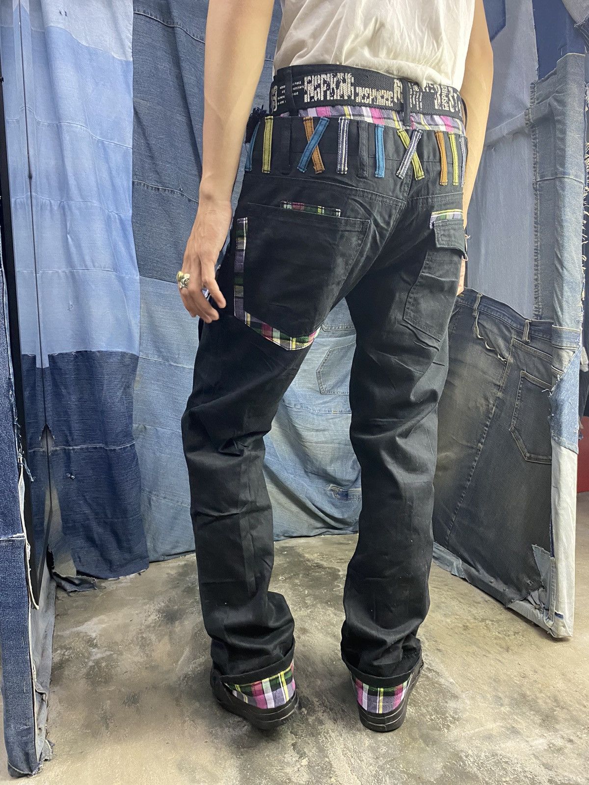 Beauty Beast × If Six Was Nine × Japanese Brand undefined double waist numbernine style japan 30x32 Size US 30 / EU 46 - 12 Thumbnail