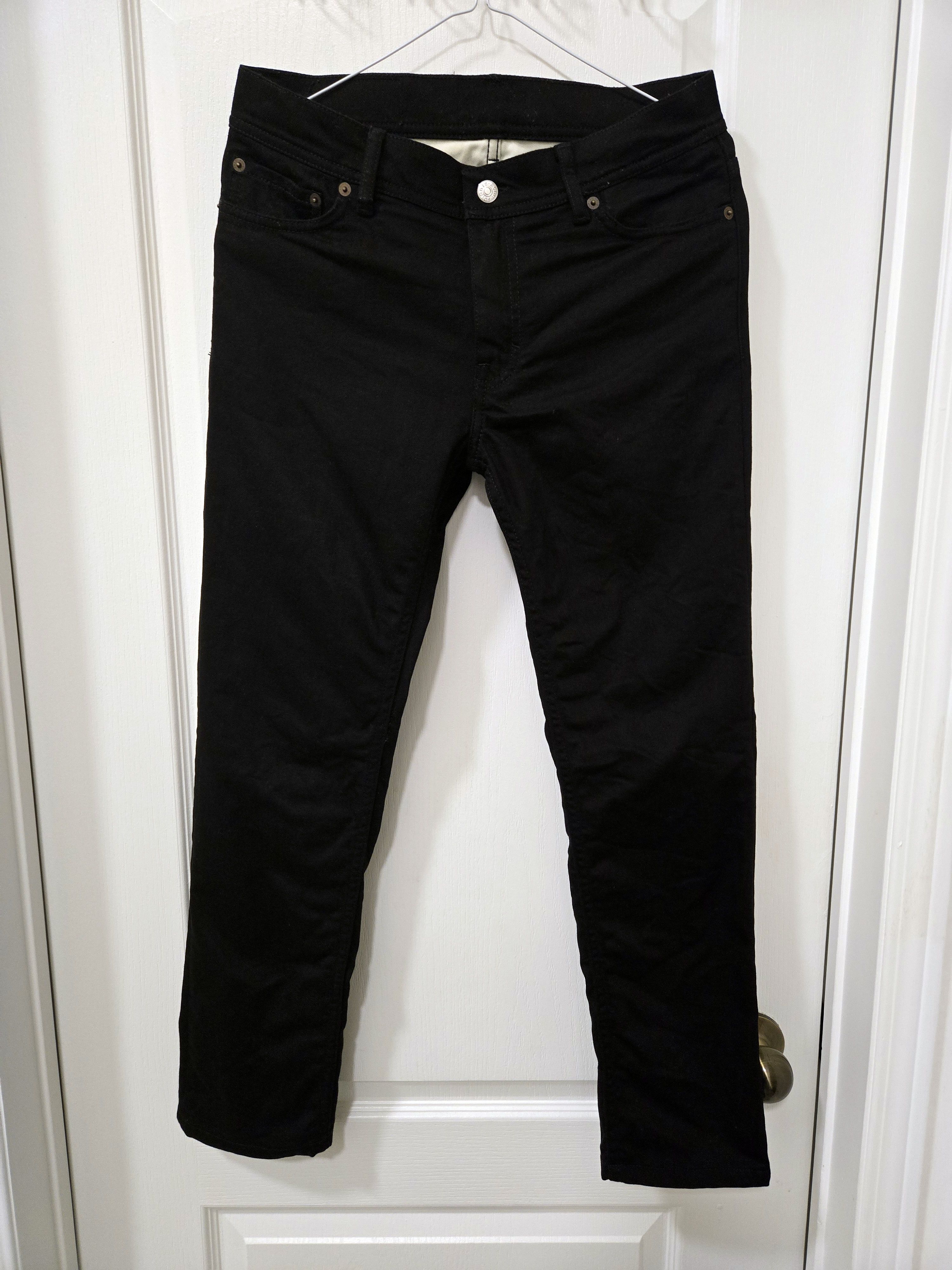 Acne Studios 30x27 North Stay Black Jeans Size US 30 / EU 46 - 1 Thumbnail