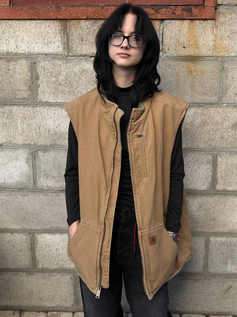 Carhartt VTG Archival Carhartt Vest Work Wear Hype Trend Staff Pick Size US XXL / EU 58 / 5 - 1 Thumbnail
