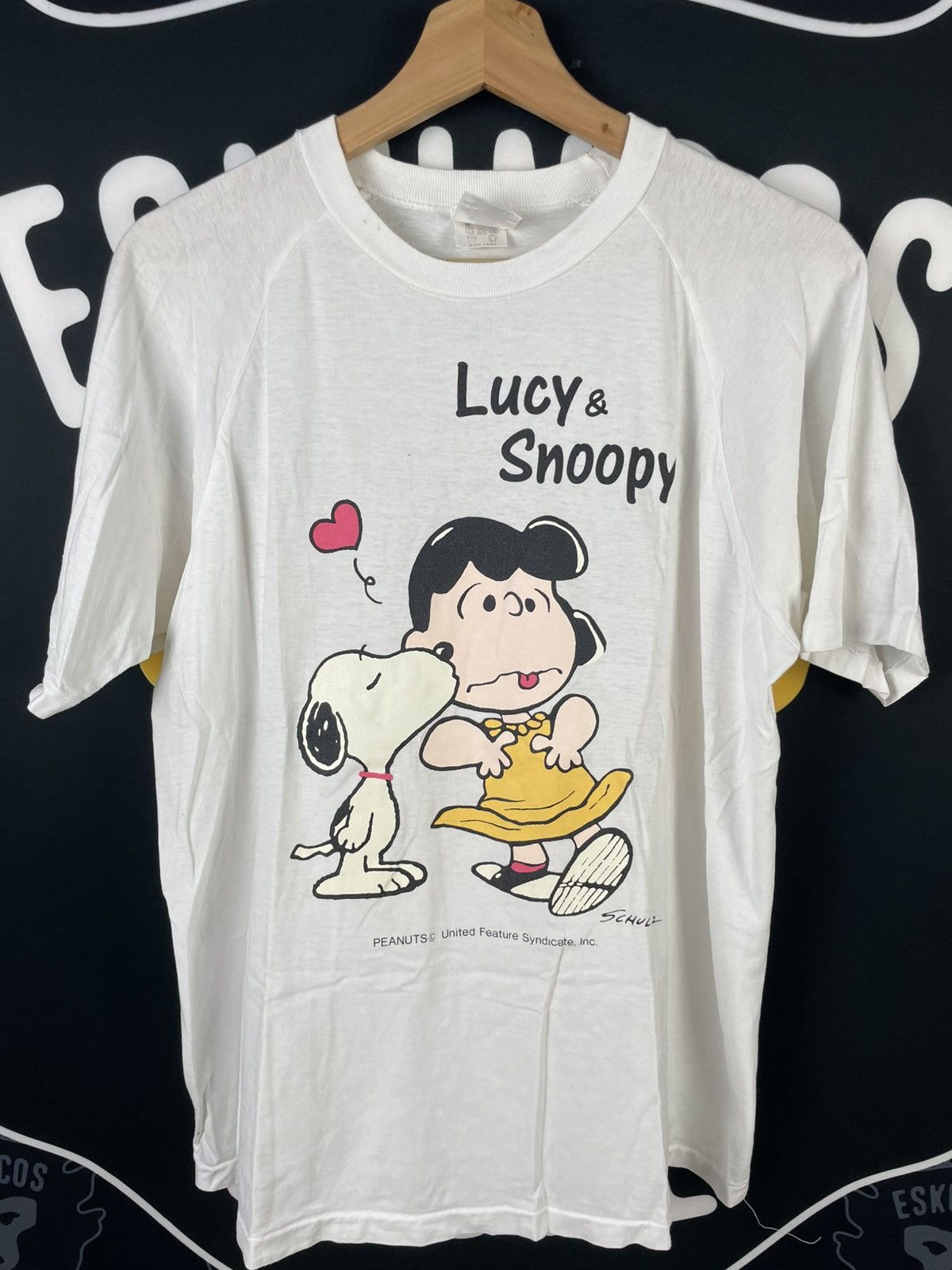 Cartoon Network × Vintage Vintage Lucy & Snoopy Tshirt Size US M / EU 48-50 / 2 - 2 Thumbnail