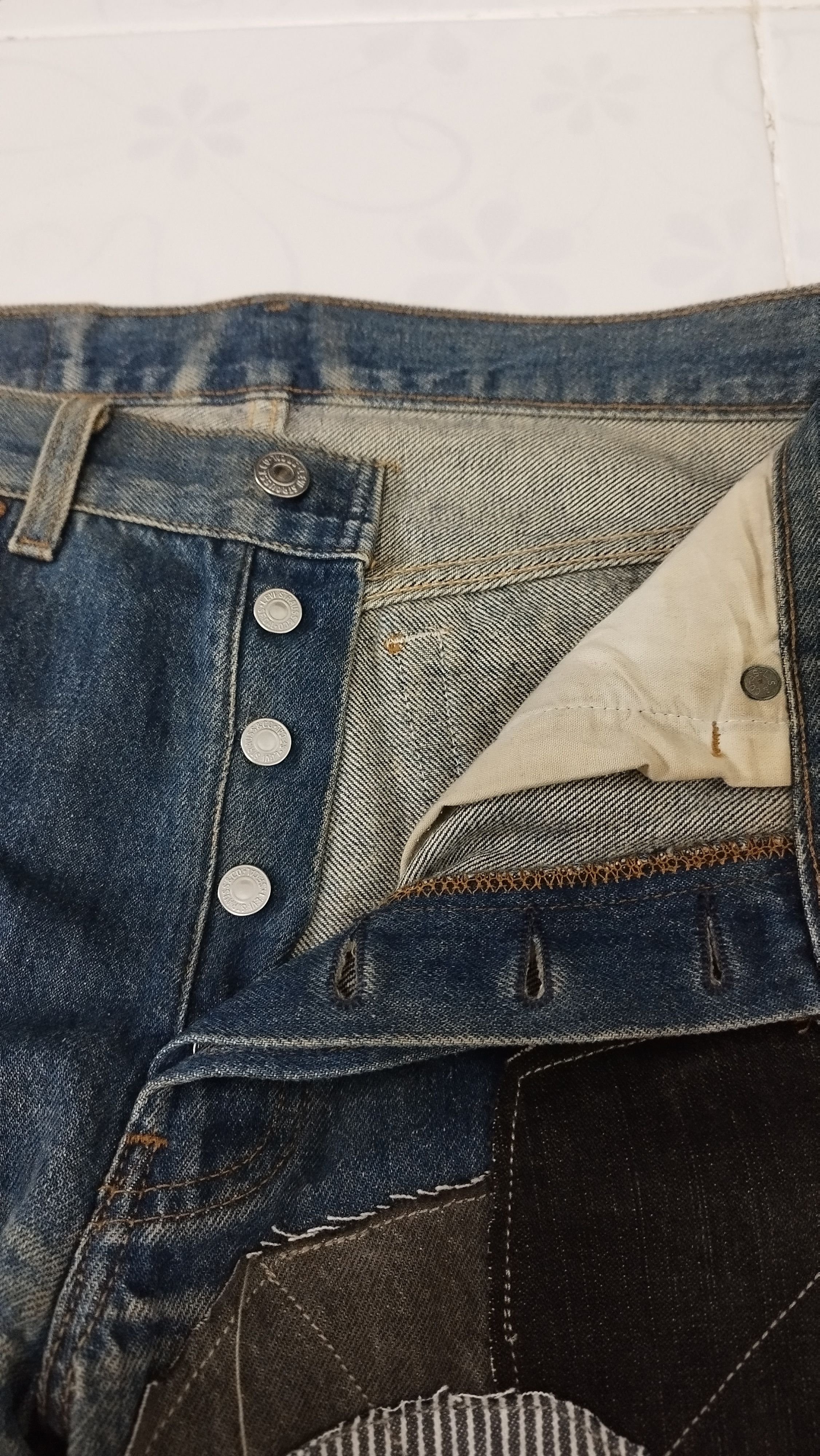 Levi's Vintage Clothing Levis 501 90s Size US 30 / EU 46 - 6 Thumbnail