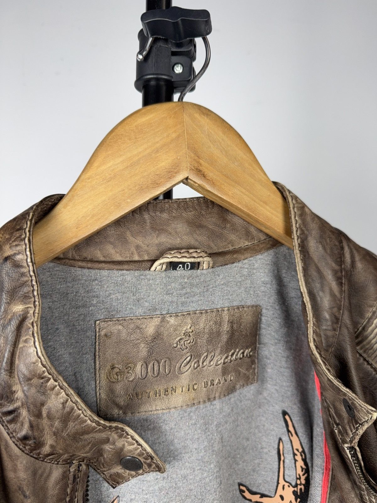 Genuine Leather Vintage 00s Brown Leather Moto Biker Jacket Distressed Style Size US S / EU 44-46 / 1 - 17 Thumbnail