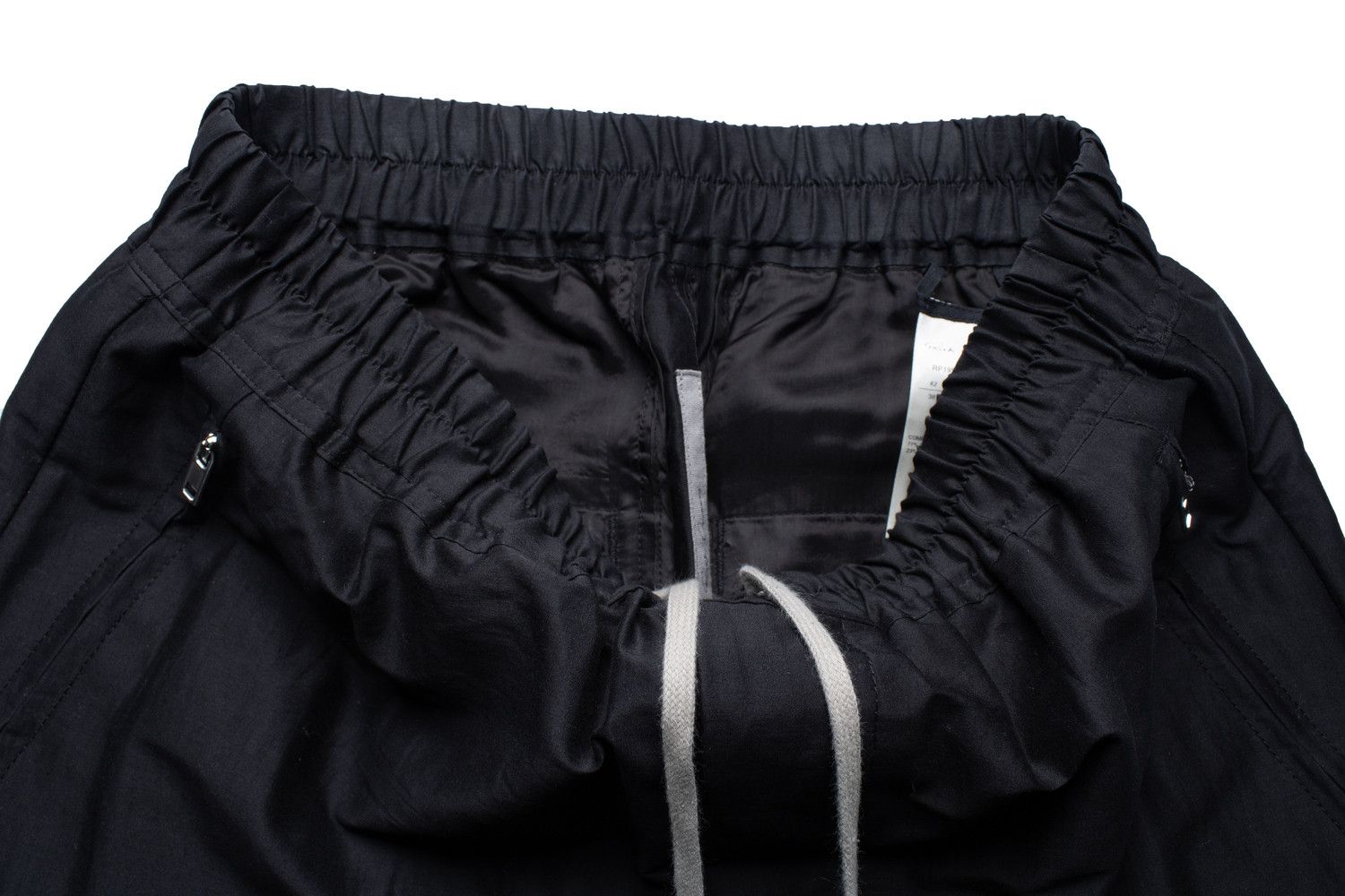 Rick Owens Rick Owens, SS19 Babel satin twill pants in black Size 28" / US 6 / IT 42 - 5 Thumbnail