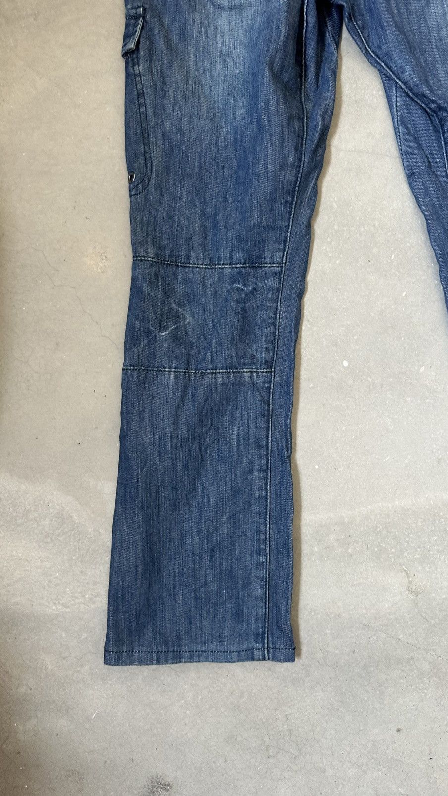 Japanese Brand JAPAN AVANT GARDE CARGO DENIM PANT Size US 31 - 12 Thumbnail