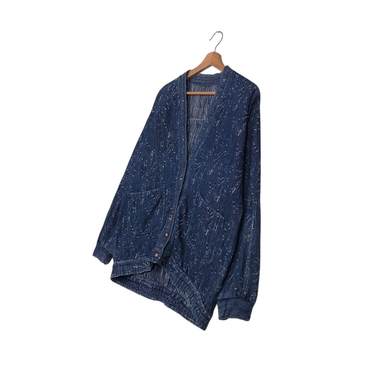 Japanese Brand 📌Vintage Indigo Denim Jacket Unbranded Japan Issey Miyake Size US M / EU 48-50 / 2 - 3 Thumbnail