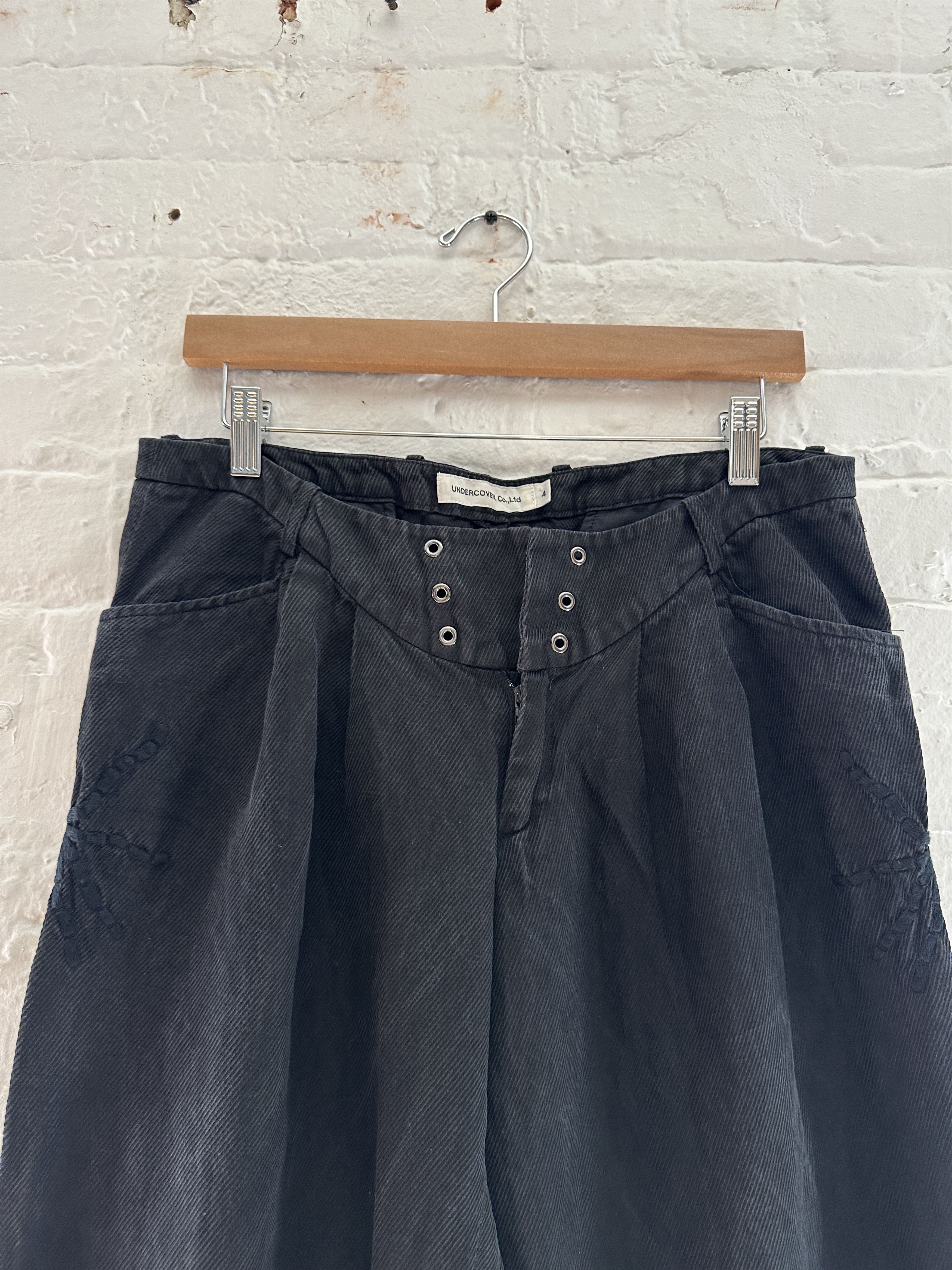 Undercover Undercover Wide Leg Trousers Size US 32 / EU 48 - 2 Thumbnail