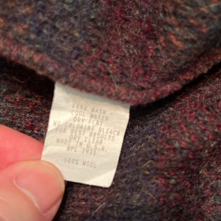 Other Vtg Alps USA 100% Wool Fair Isle Shawl Lodge Cardigan M/L Size M / US 6-8 / IT 42-44 - 8 Thumbnail
