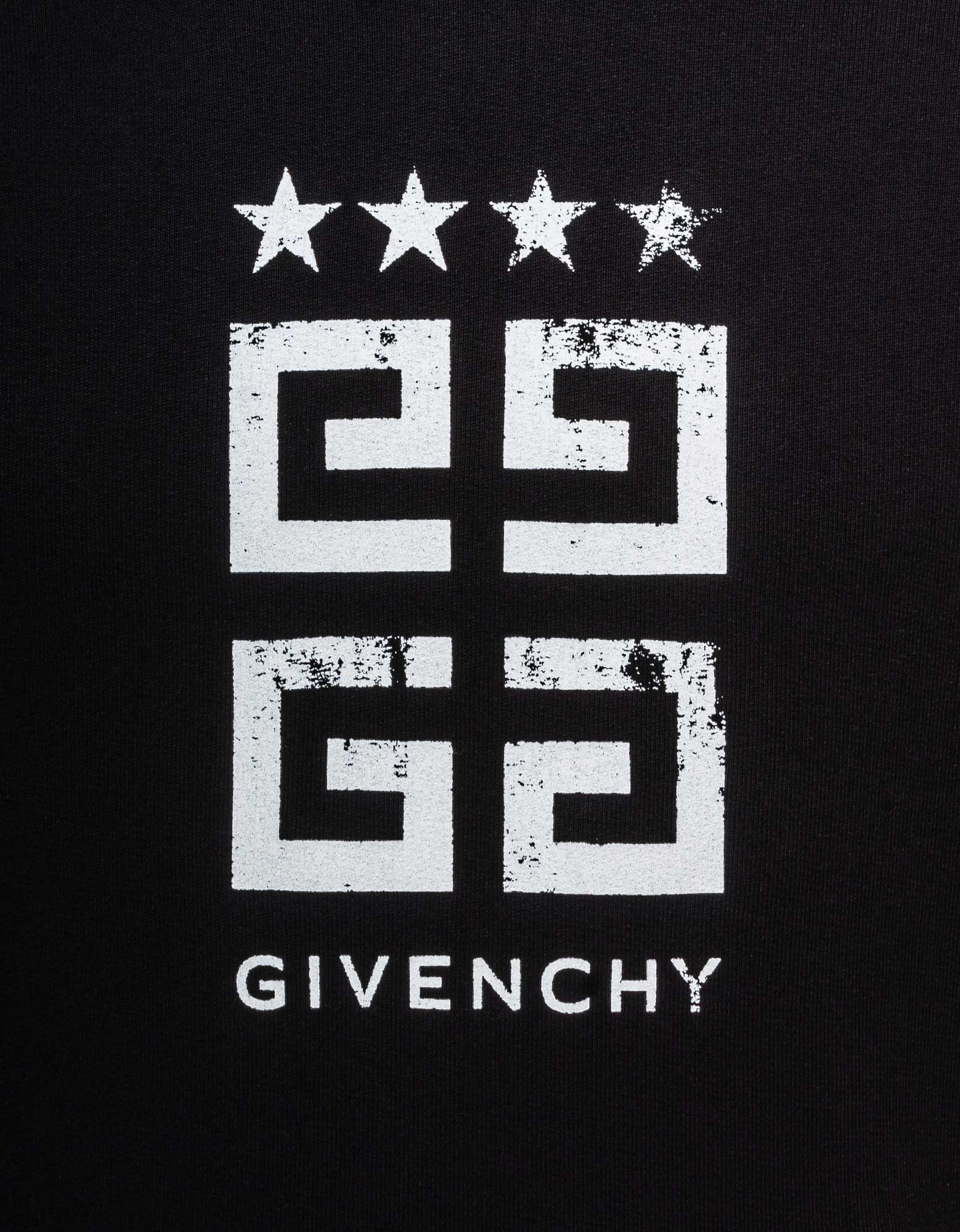 Givenchy Givenchy Black 4G Stars Hoodie Size US M / EU 48-50 / 2 - 5 Thumbnail