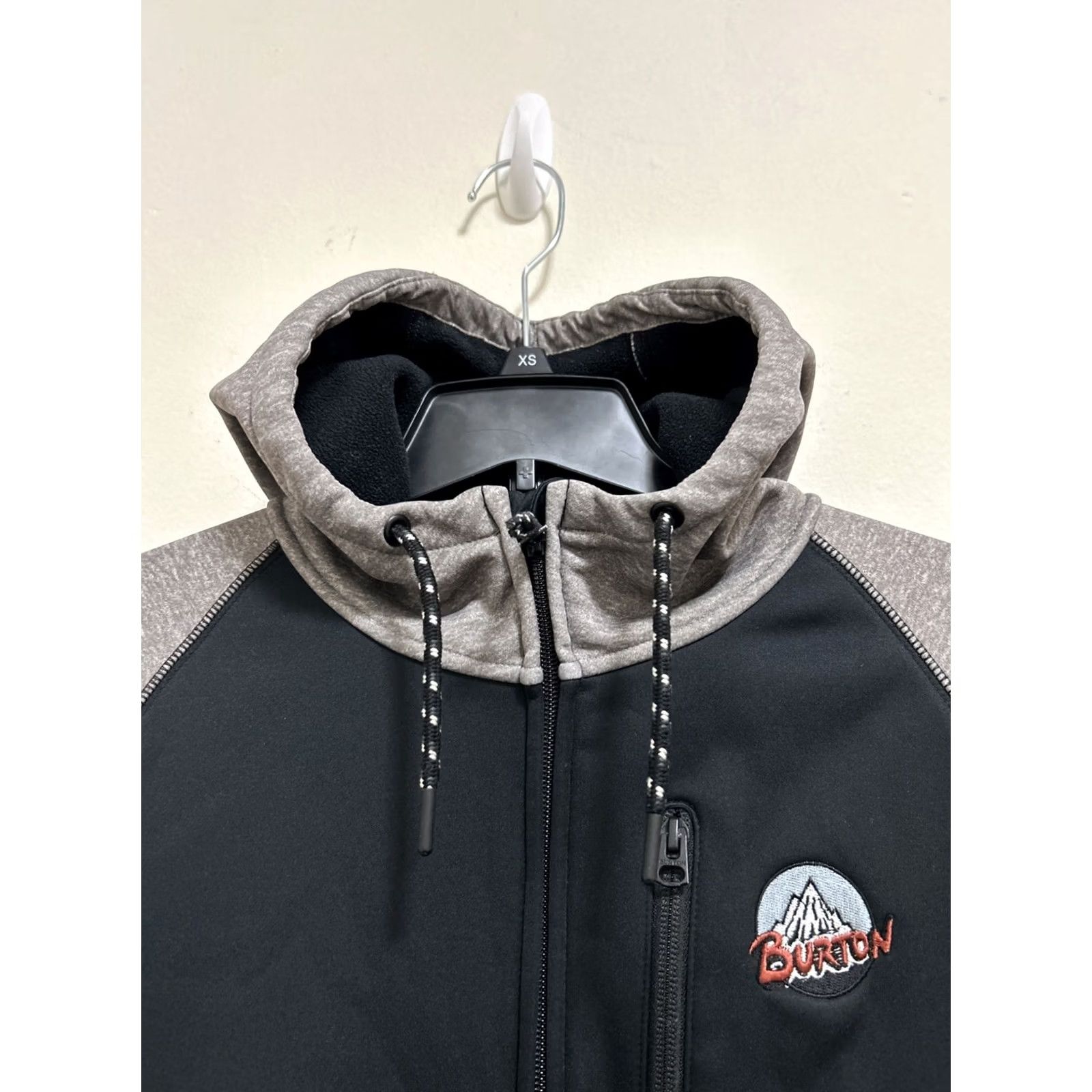 Burton BURTON Hoodie Mens Small Black Full Zip Logo Durable Goods Riding Size US S / EU 44-46 / 1 - 5 Thumbnail