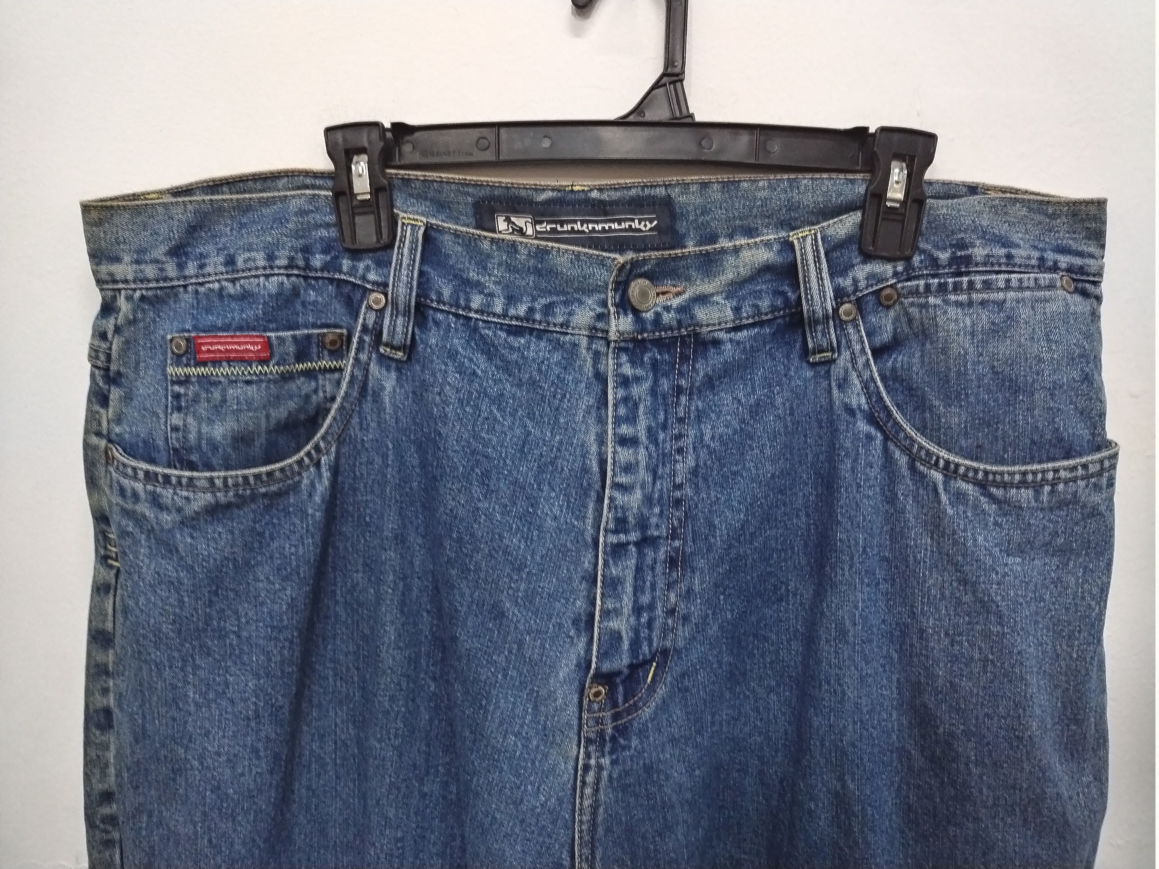 DrunknMunky Big size Drunknmunky Baggy Jeans straight cut loose Size US 40 / EU 56 - 5 Thumbnail