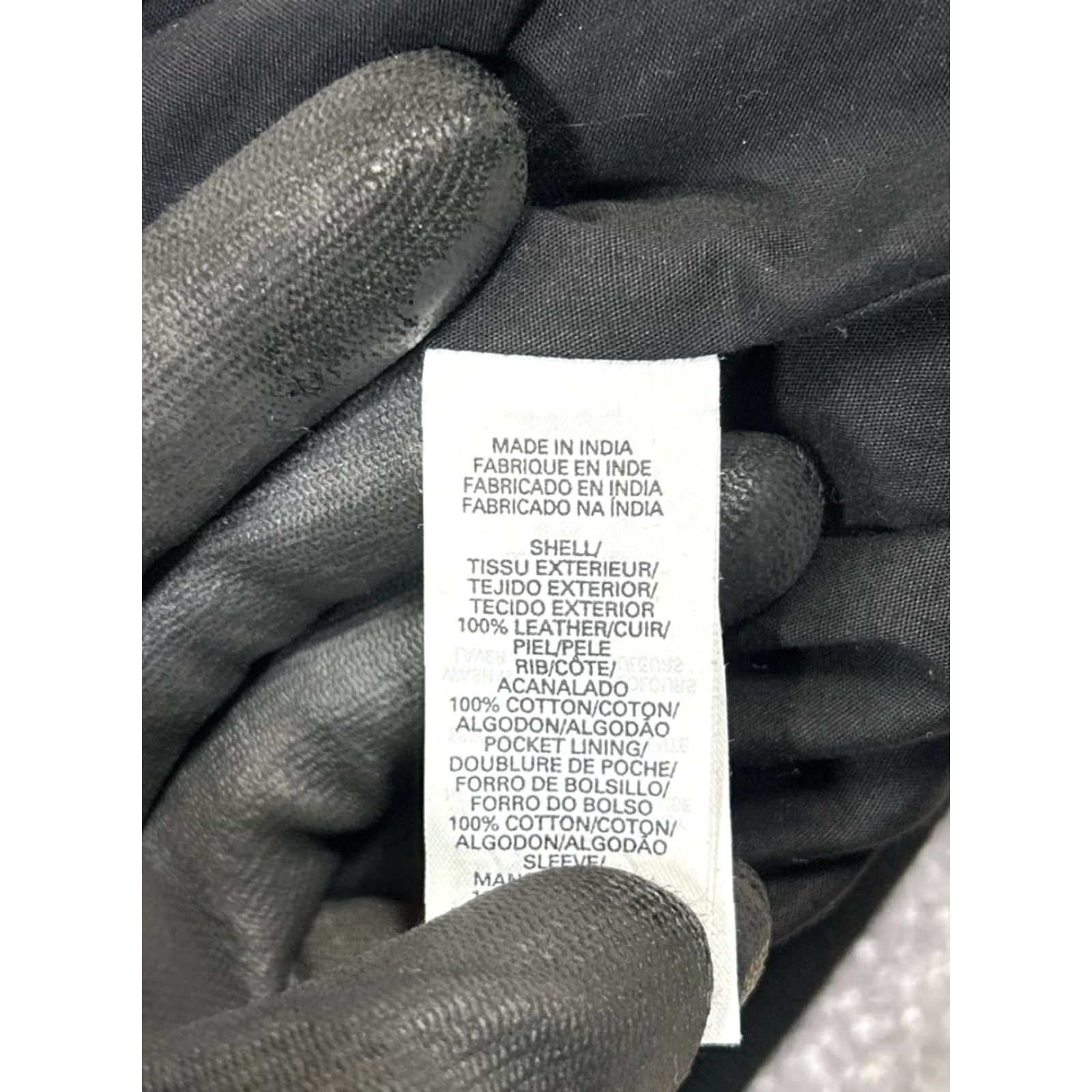 French Connection French Connection Jacket Mens Xxl Black Leather Full Zip Size US XXL / EU 58 / 5 - 4 Thumbnail
