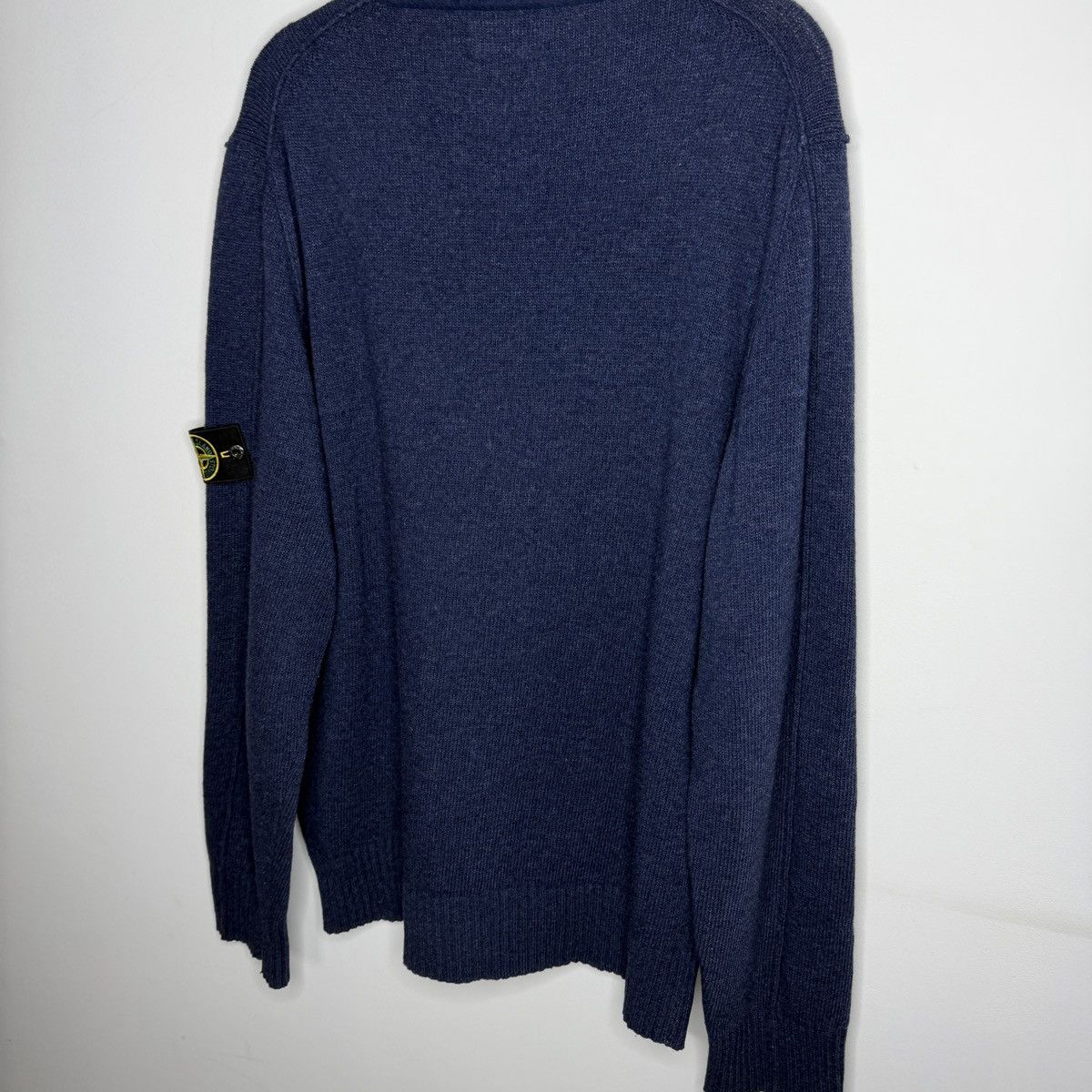 Stone Island Stone Island Sweater Knit Jumper Wool Navy Size US XXL / EU 58 / 5 - 12 Thumbnail