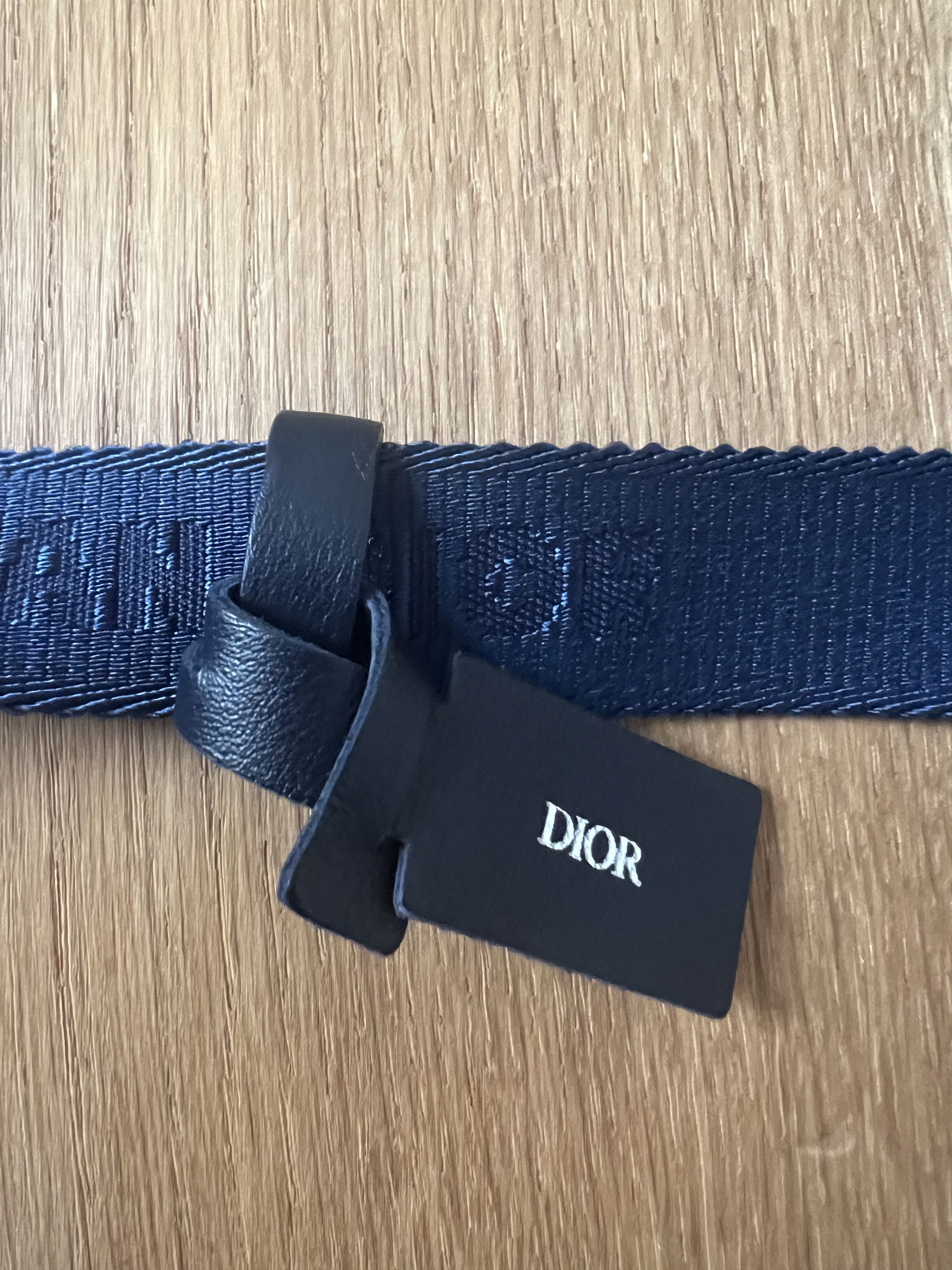 Dior Dior Homme PF19/Hajime Sorayama Gabardine Rollercoaster Belt Size 34 - 7 Thumbnail