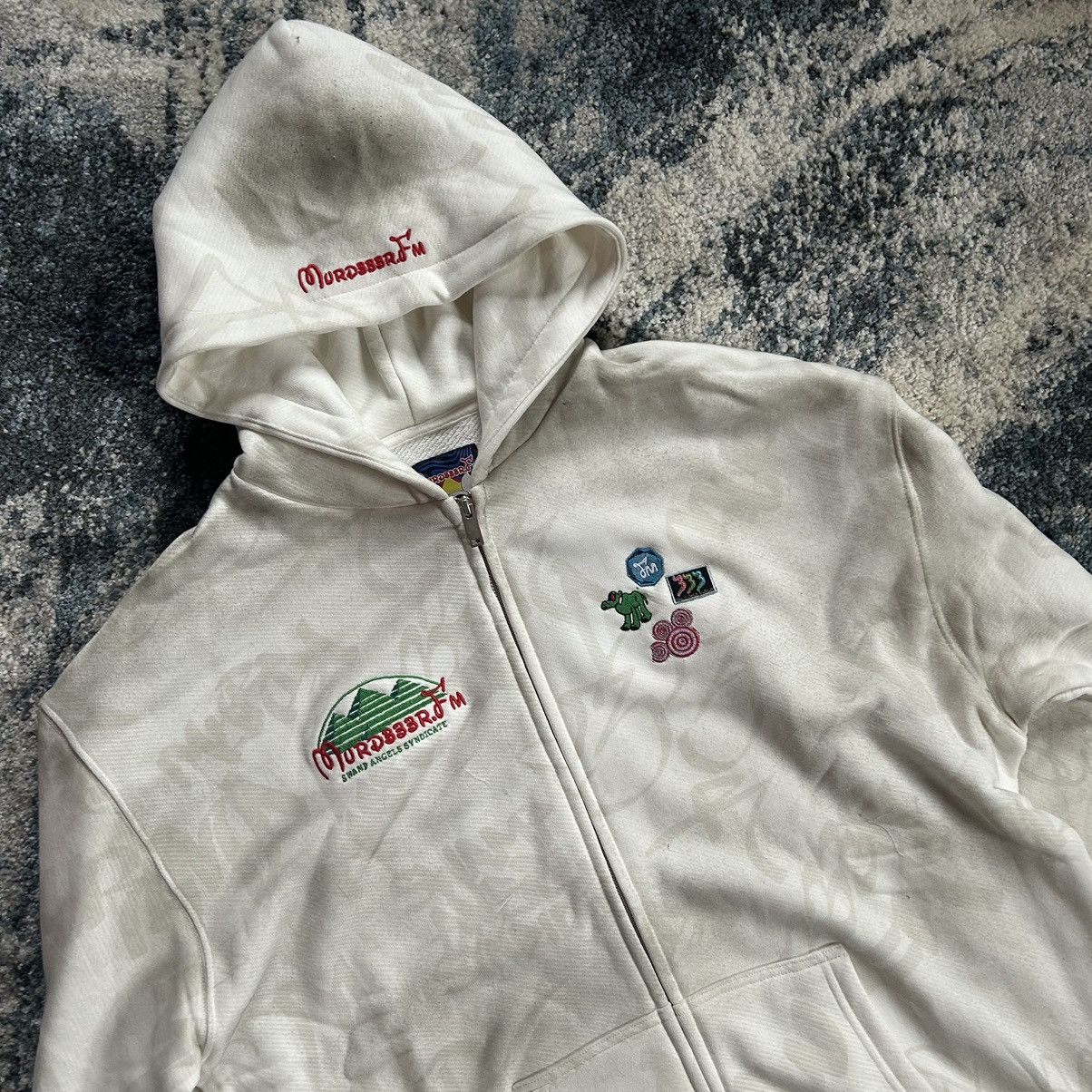 Designer × Disney × murd333r.fm MFM333.com HEAVYWEiGHT BOOTLEG DiSNEY ZiP UP HOODiE Size US L / EU 52-54 / 3 - 2 Thumbnail