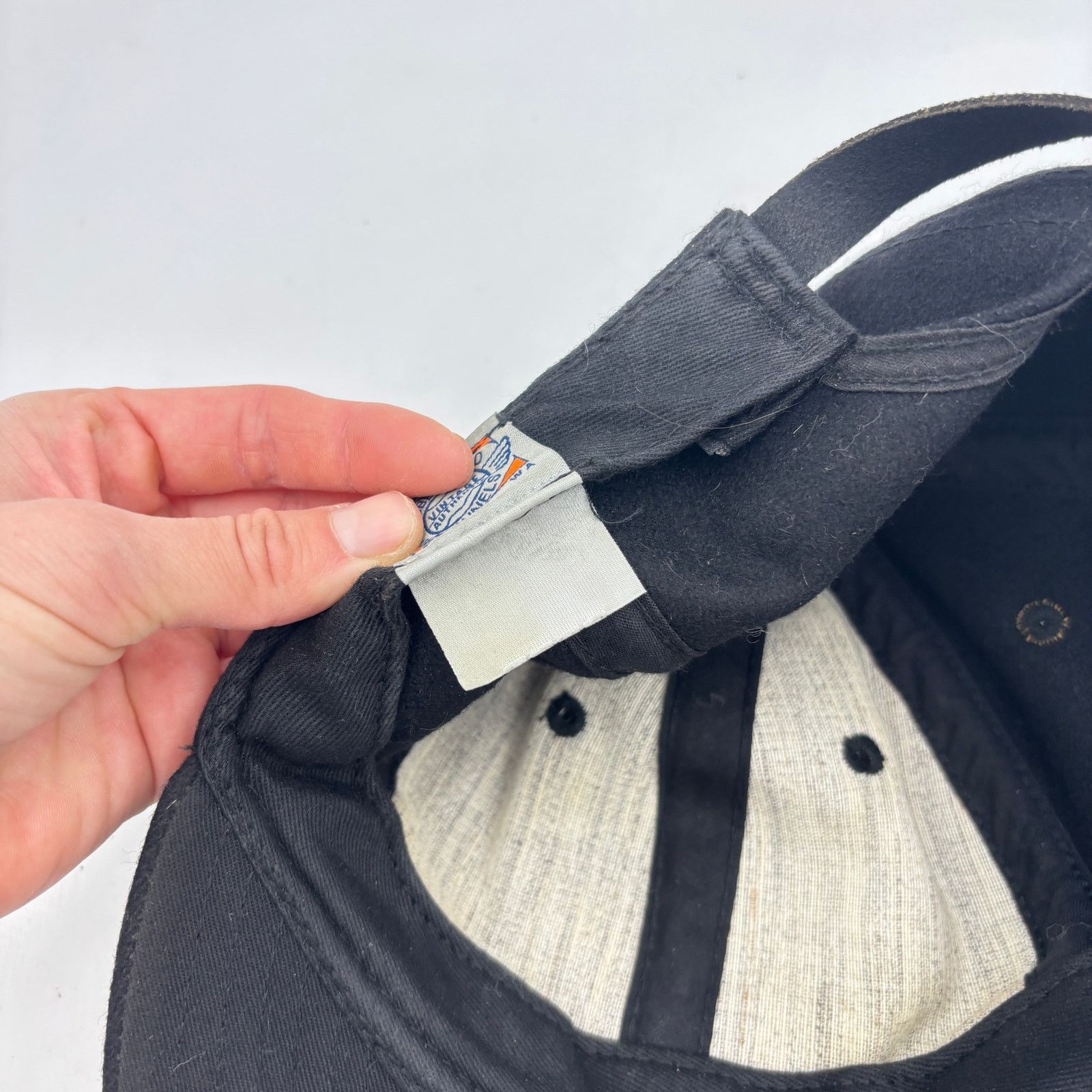 Ebbets Field Flannels × Filson Filson x Ebbets Field Flannels Wool Hat Adjustable Cap Black Size ONE SIZE - 9 Thumbnail