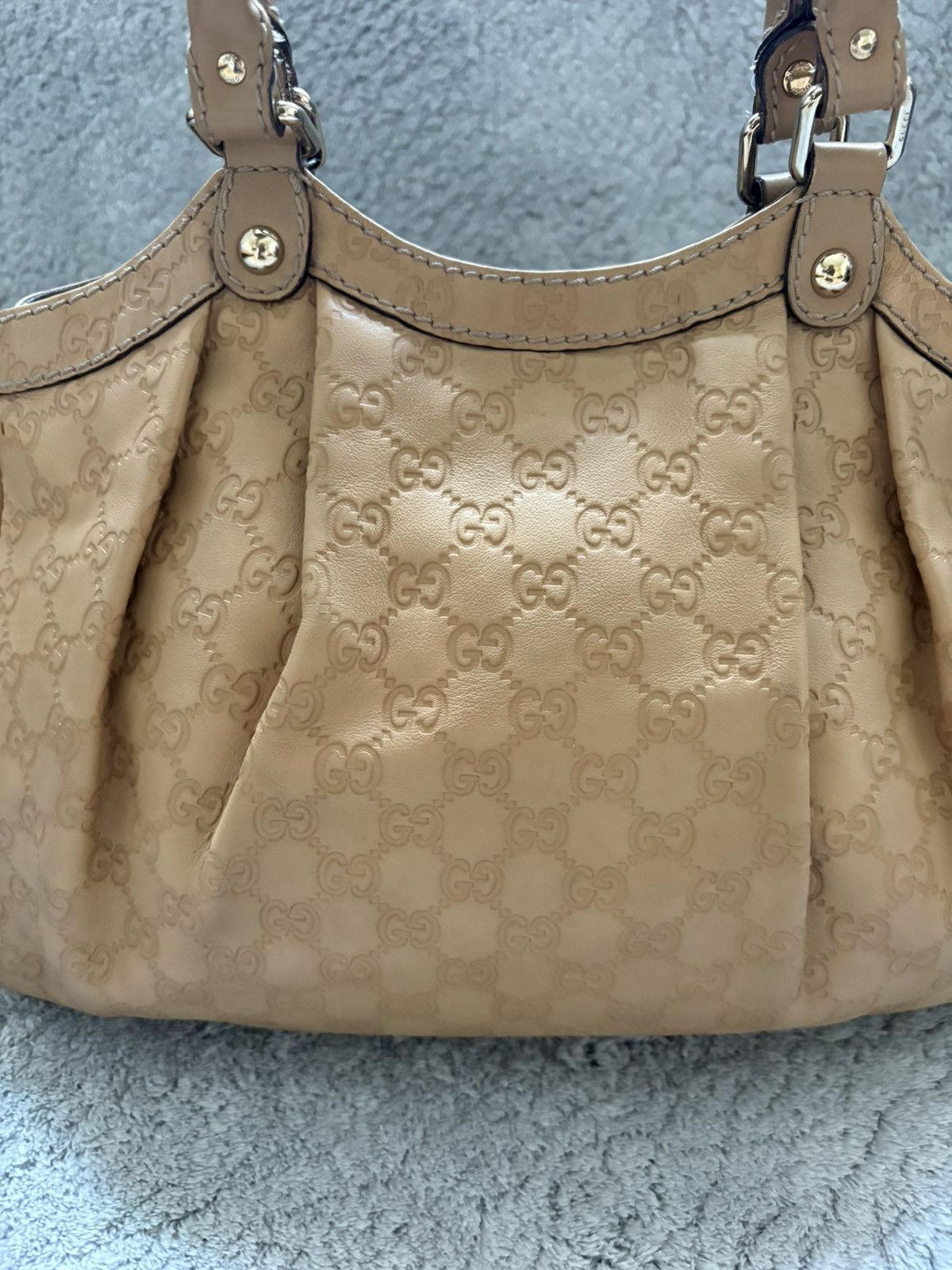 Gucci Sac a main gucci sukey guccissima beige Size ONE SIZE - 10 Thumbnail