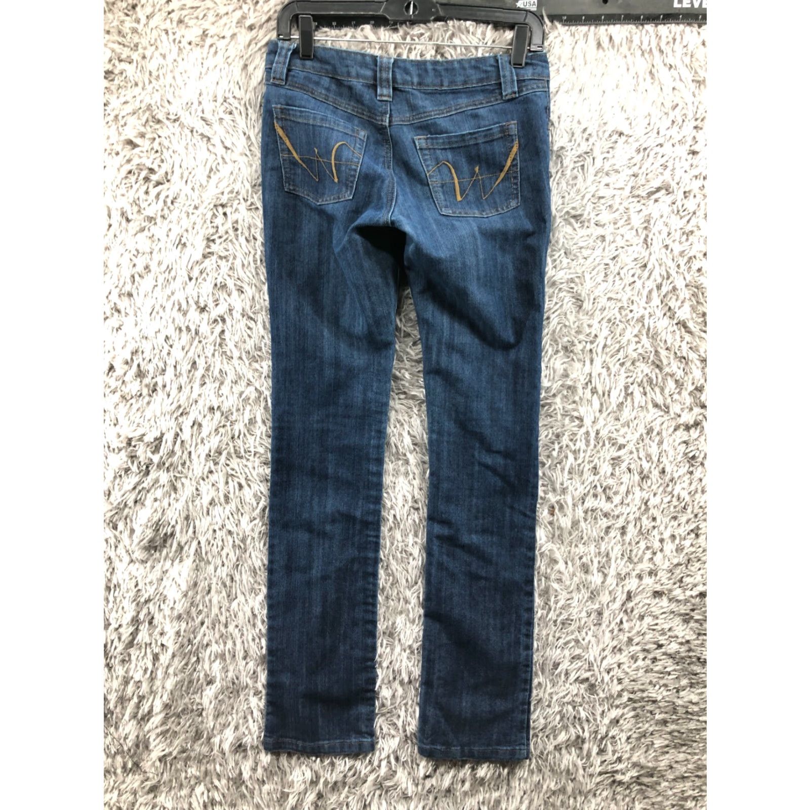 Vintage Wet-seal Jeans Juniors Womens Size 1 Long Medium Wash Blue Size 25" / US 0 / IT 36 - 5 Thumbnail