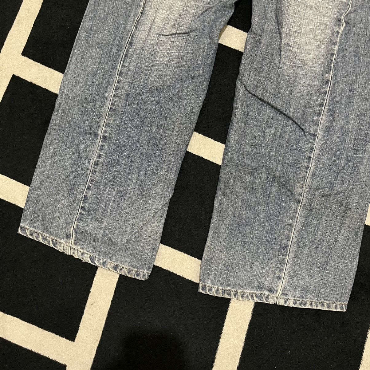 Engineered Garments × Levi's Need gone🔥Vintage Levi’s Engineered Jeans Buckle Back 34x32 Size US 34 / EU 50 - 5 Thumbnail