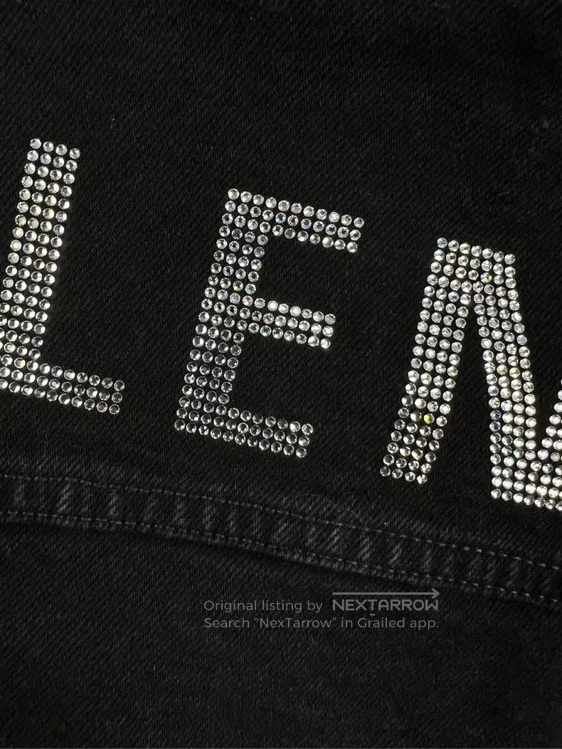 Other Balenciaga Crystal Logo Denim Jacket. Size US S / EU 44-46 / 1 - 3 Thumbnail
