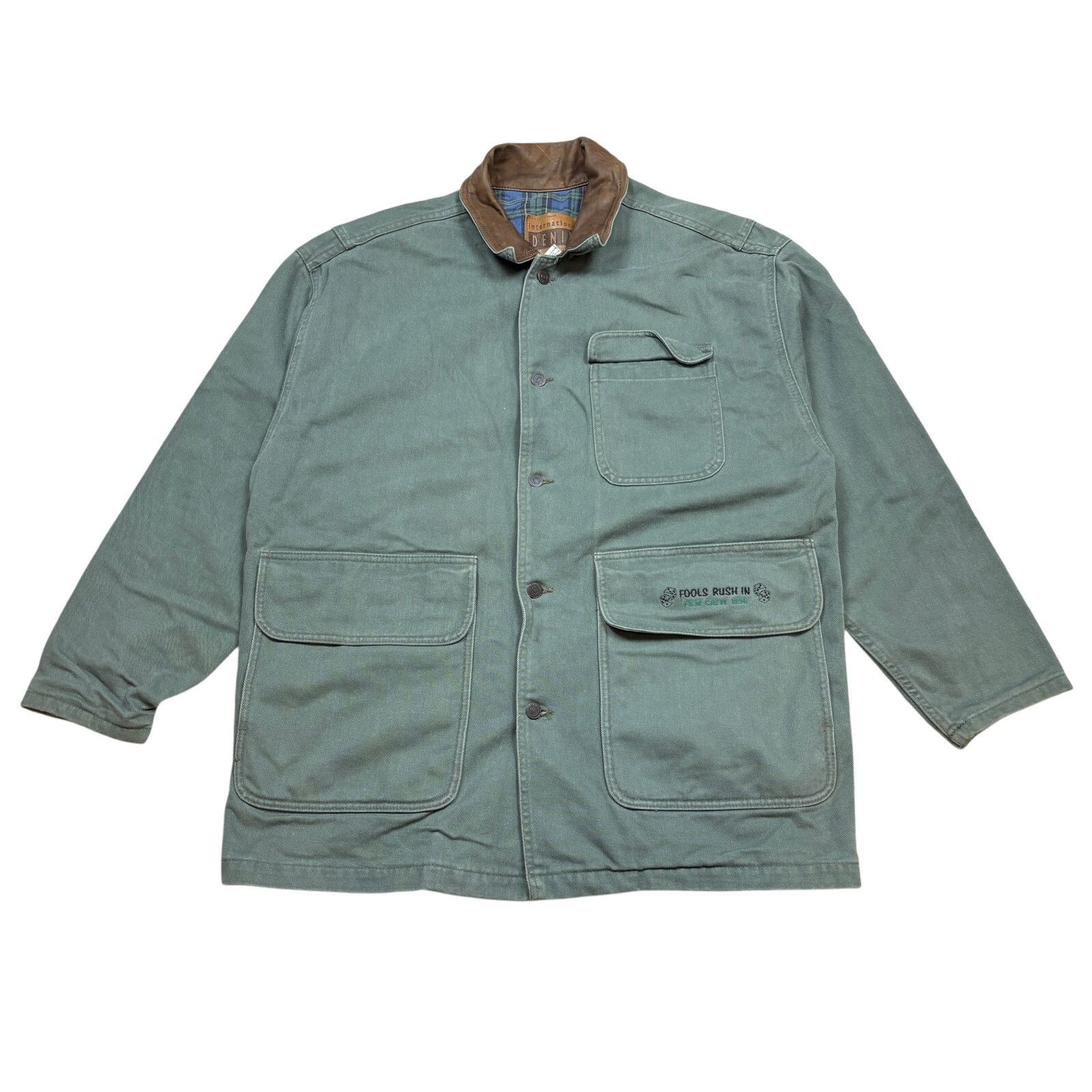 Vintage Rare VTG 1996 Fools Rush In Cast Crew Chore Jacket Men's M Size US M / EU 48-50 / 2 - 1 Thumbnail