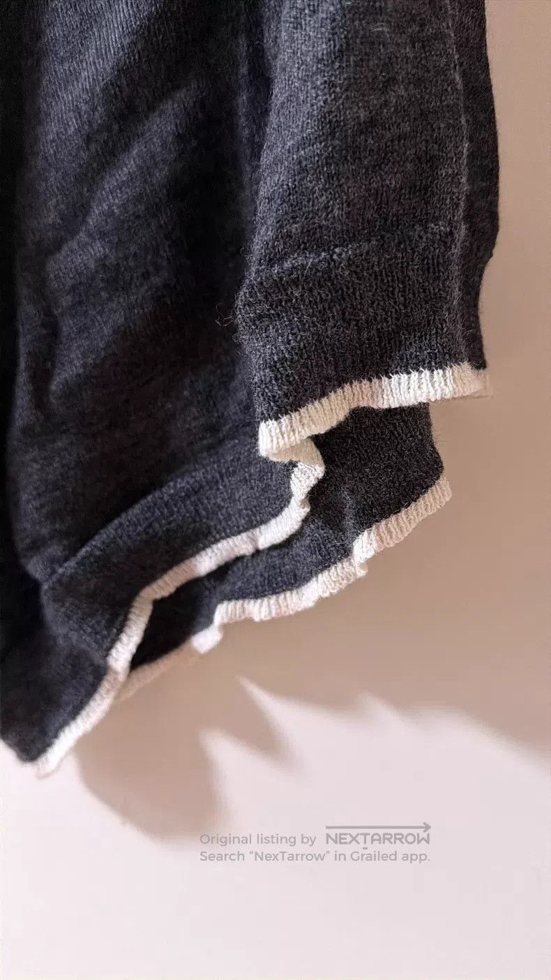 Yohji Yamamoto Yohji Yamamoto size 3 100% Wool sweater Size L / US 10 / IT 46 - 7 Thumbnail