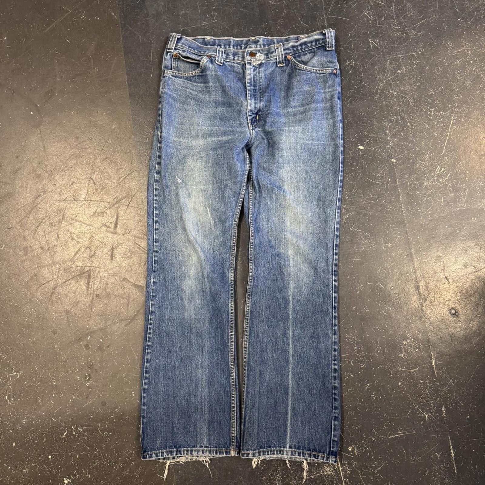 Vintage Vintage 1970s GWG Bootcut Jeans Size US 36 / EU 52 - 4 Thumbnail