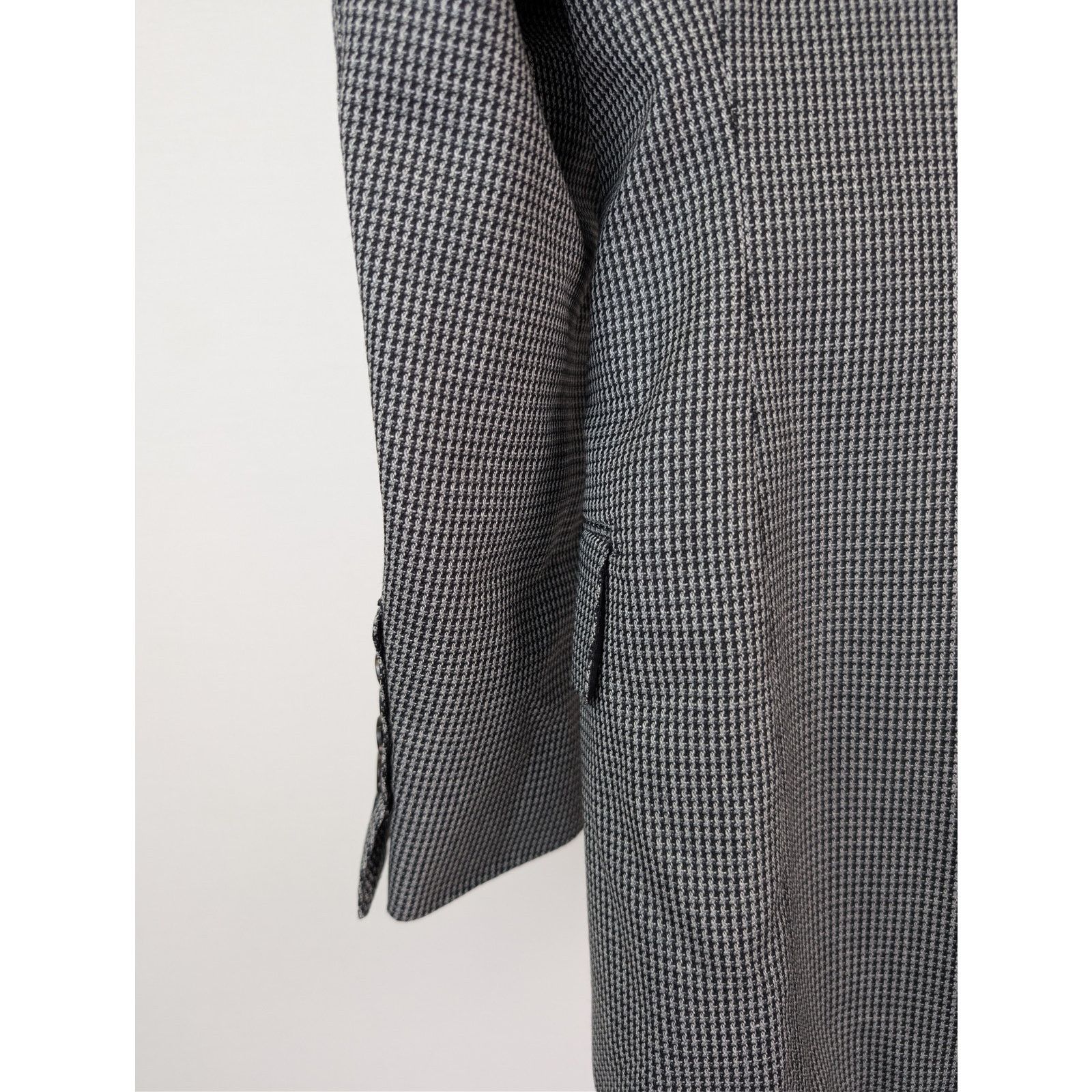 Tom Ford o1rshd1 CC20 Slim-Fit Puppytooth Wool Suit Jacket in Gray Size US M / EU 48-50 / 2 - 14 Thumbnail