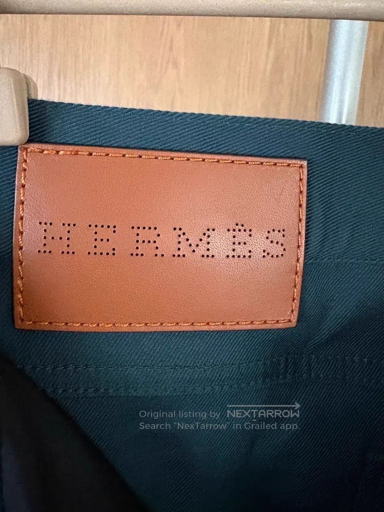 Hermes Hermes Elastic Cotton Twill Denim Jeans Size US 40 / EU 56 - 7 Thumbnail