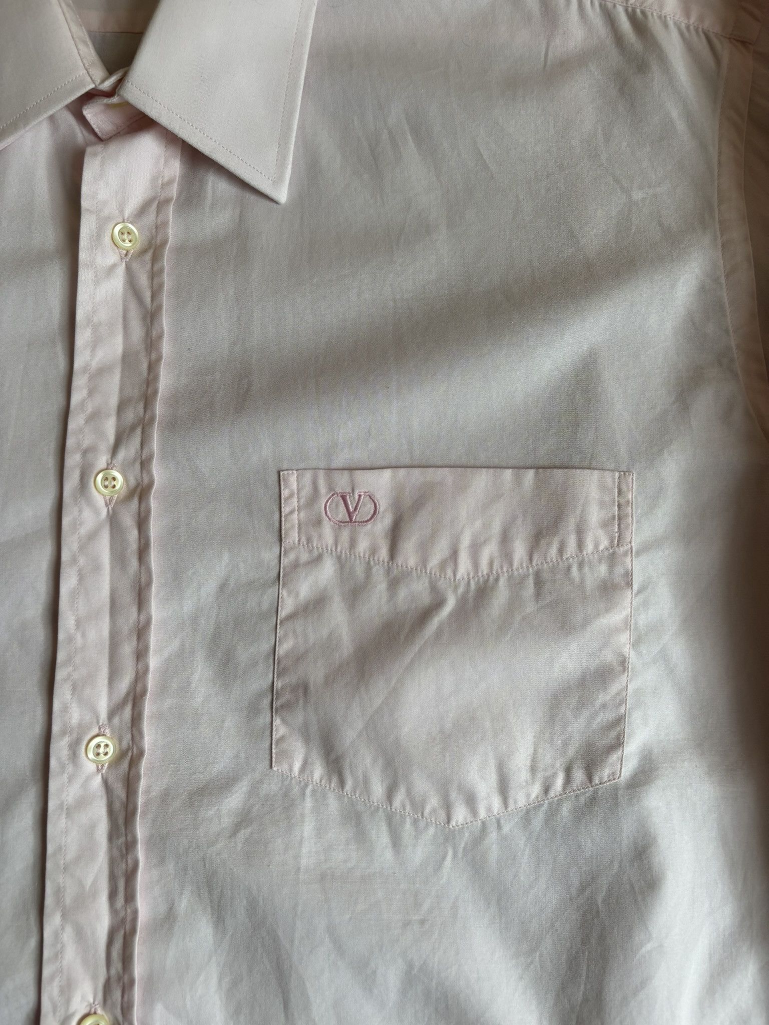 Valentino Valentino Chemises pink shirt size. 42 16 Size US XXL / EU 58 / 5 - 6 Thumbnail