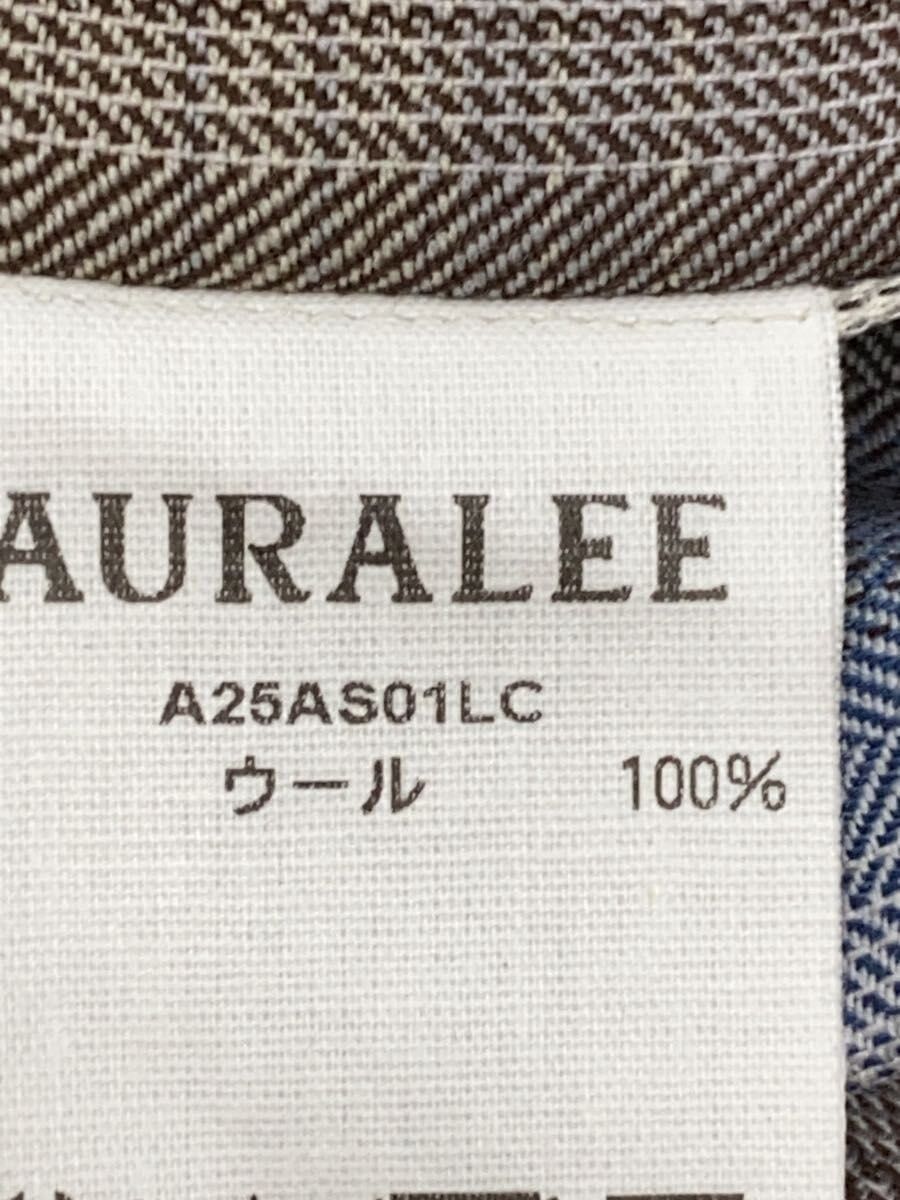 Auralee Green Super Light Wool Check Shirt 25aw Size US XL / EU 56 / 4 - 4 Thumbnail
