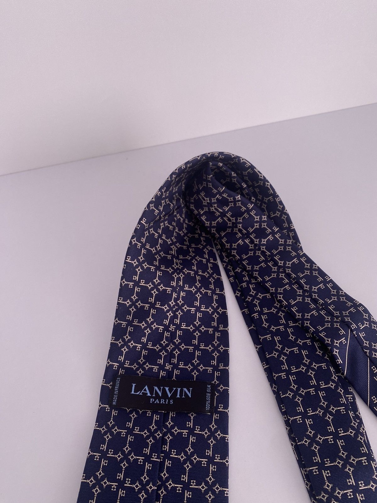 Lanvin × Vintage Vintage Lanvin Silk Tie Size ONE SIZE - 8 Thumbnail