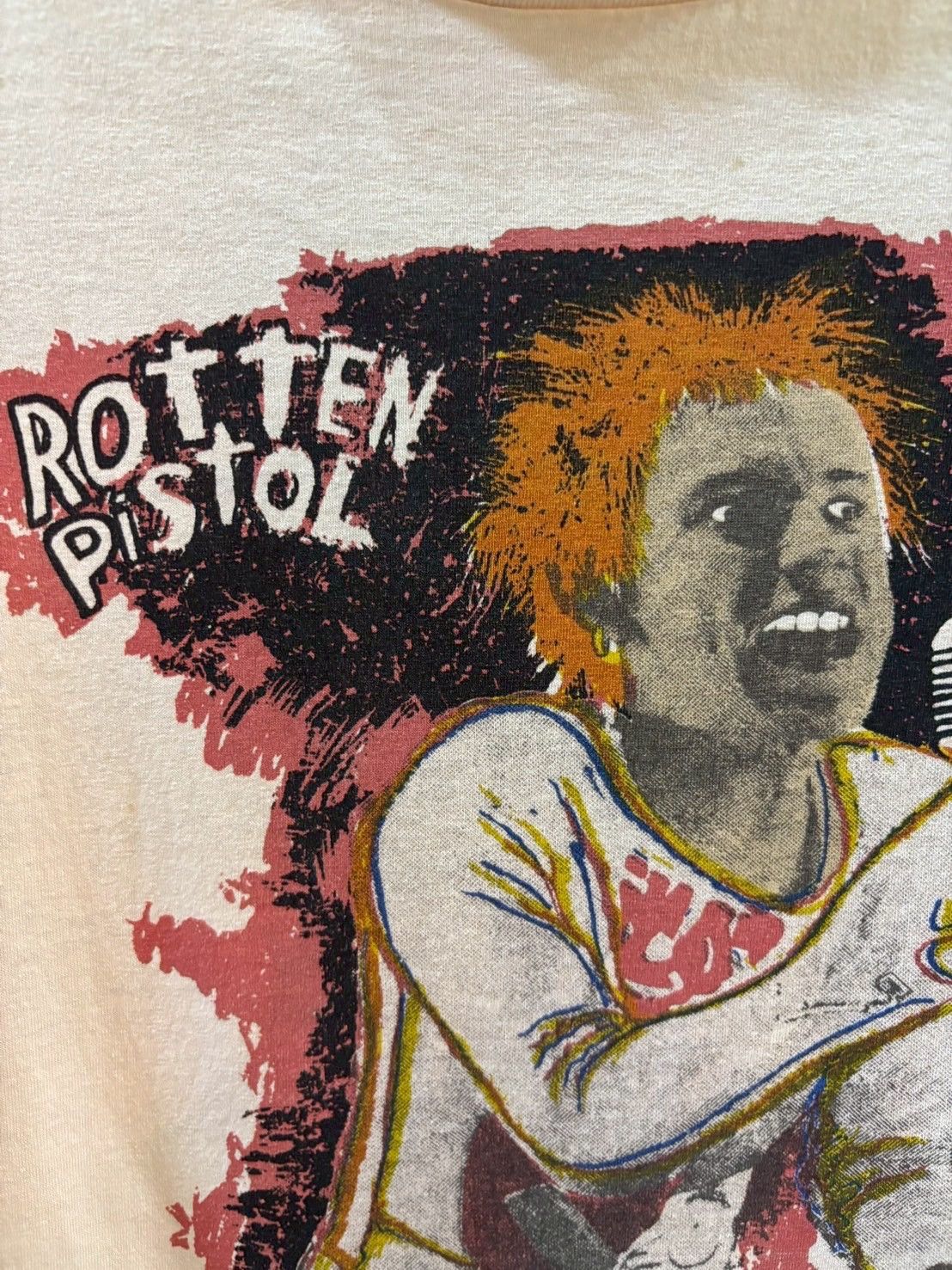 Band Tees John Lydon (rotten) Vintage tee 80’s Size US XL / EU 56 / 4 - 6 Thumbnail